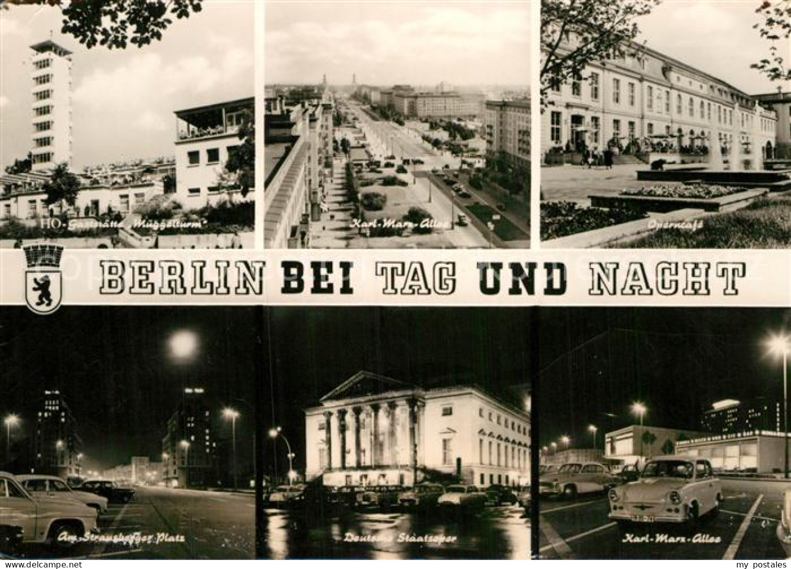 72939023 Berlin Gaststaette Mueggelturm Operncafe Karl-Marx-Allee Staatsoper  Be - Andere & Zonder Classificatie