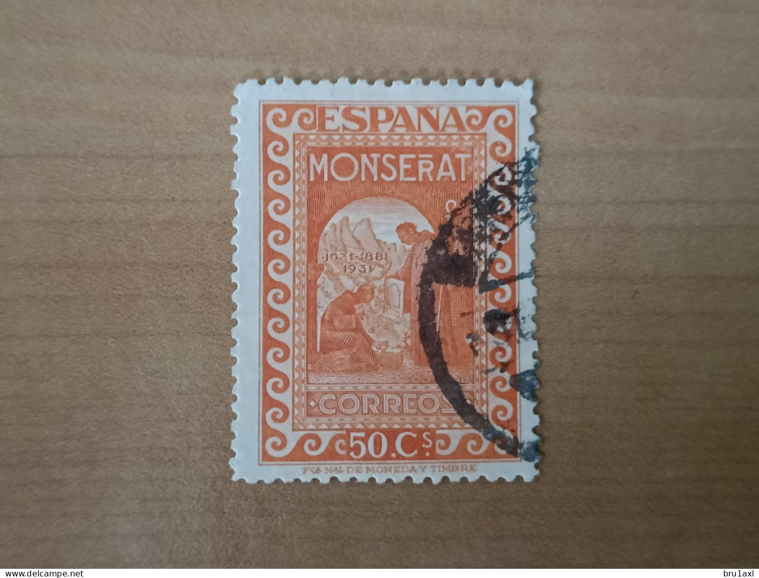 Spain 1931 Montserrat Basic Perf. Mi 607 Ed 645 Yv 482 (514) - Usati