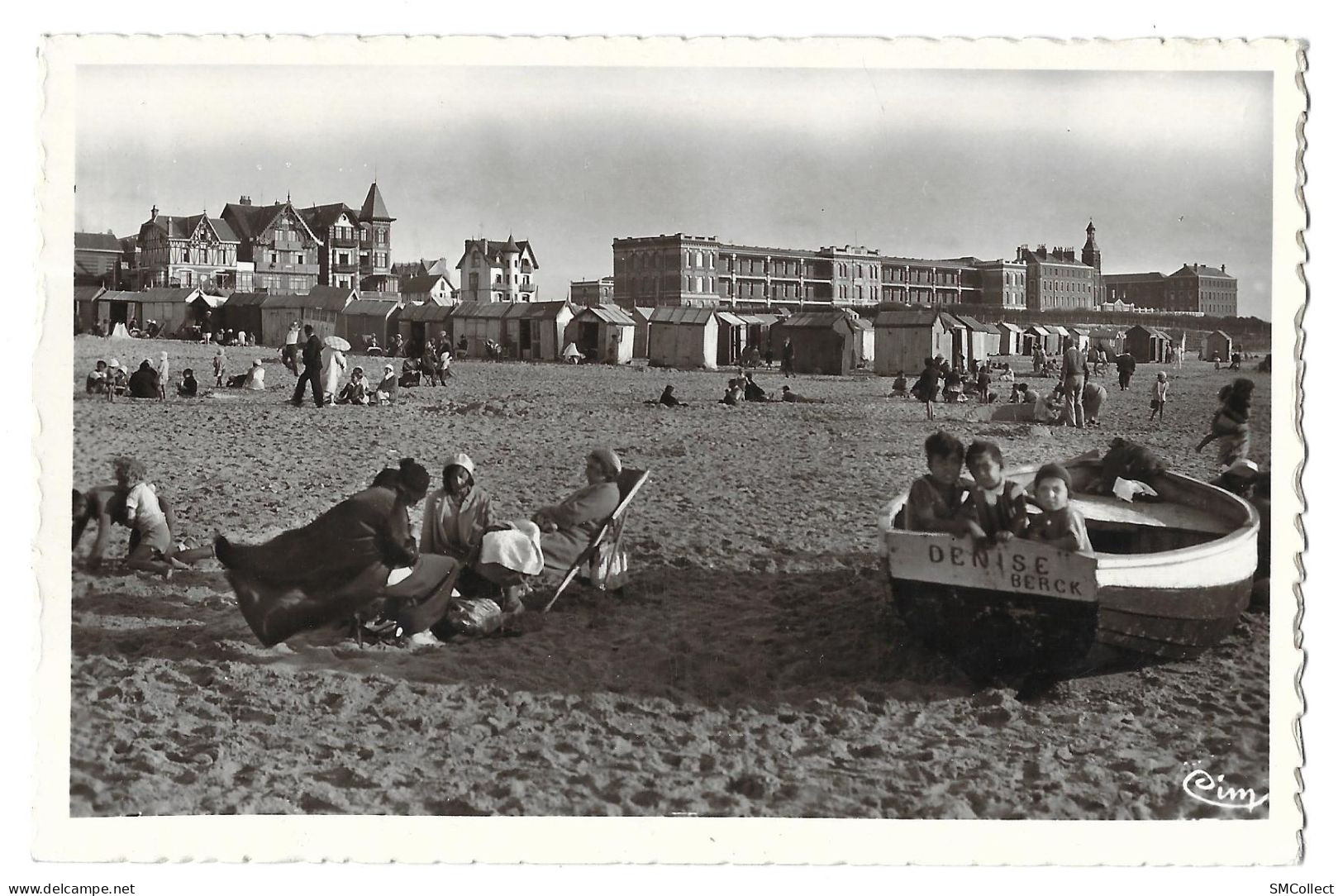 Berck, La Plage Et L'hopital Maritime (A17p28) - Berck