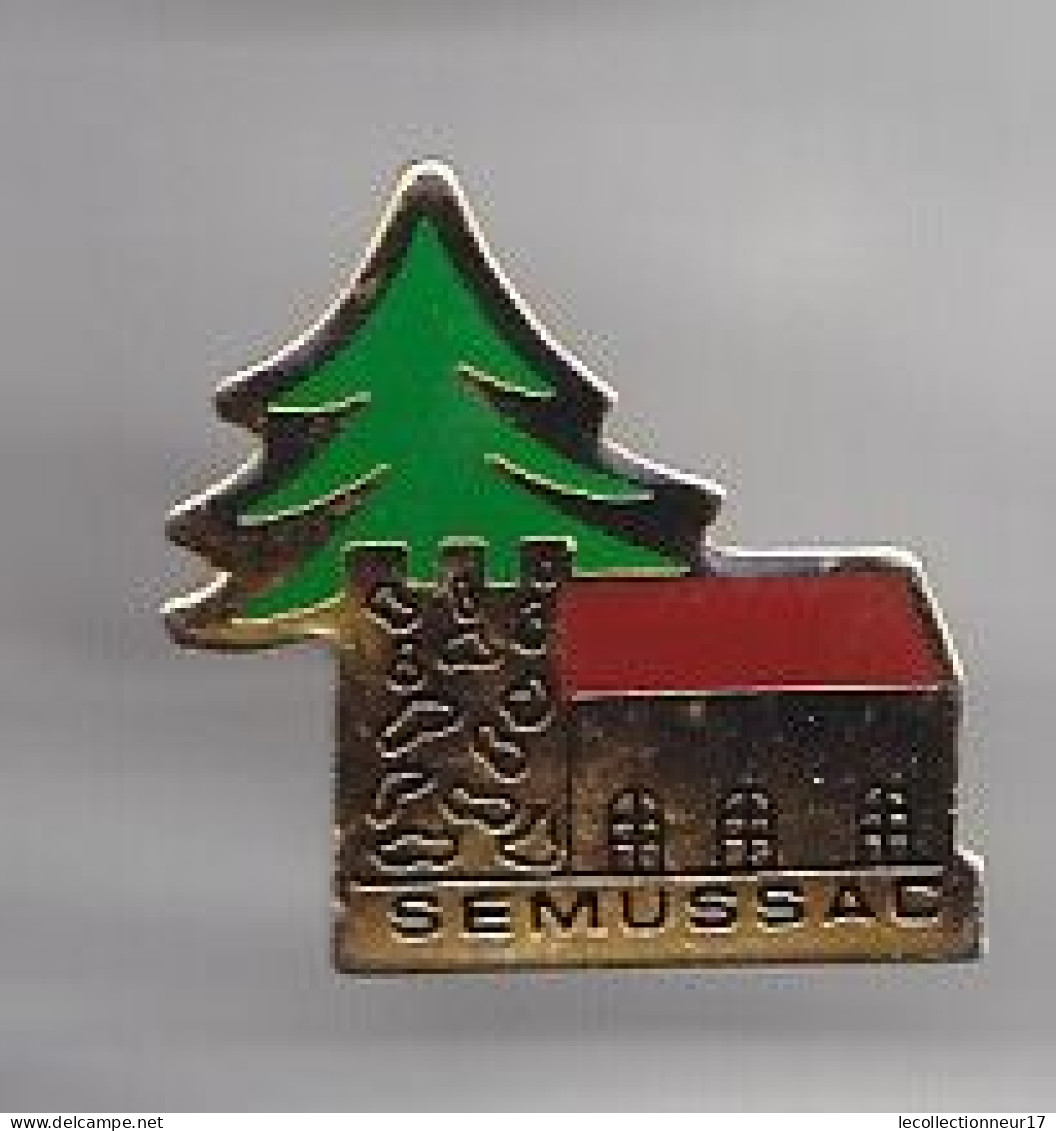 Pin's  Semussac En Charente Maritime Dpt 17 Réf  2190 - Ciudades