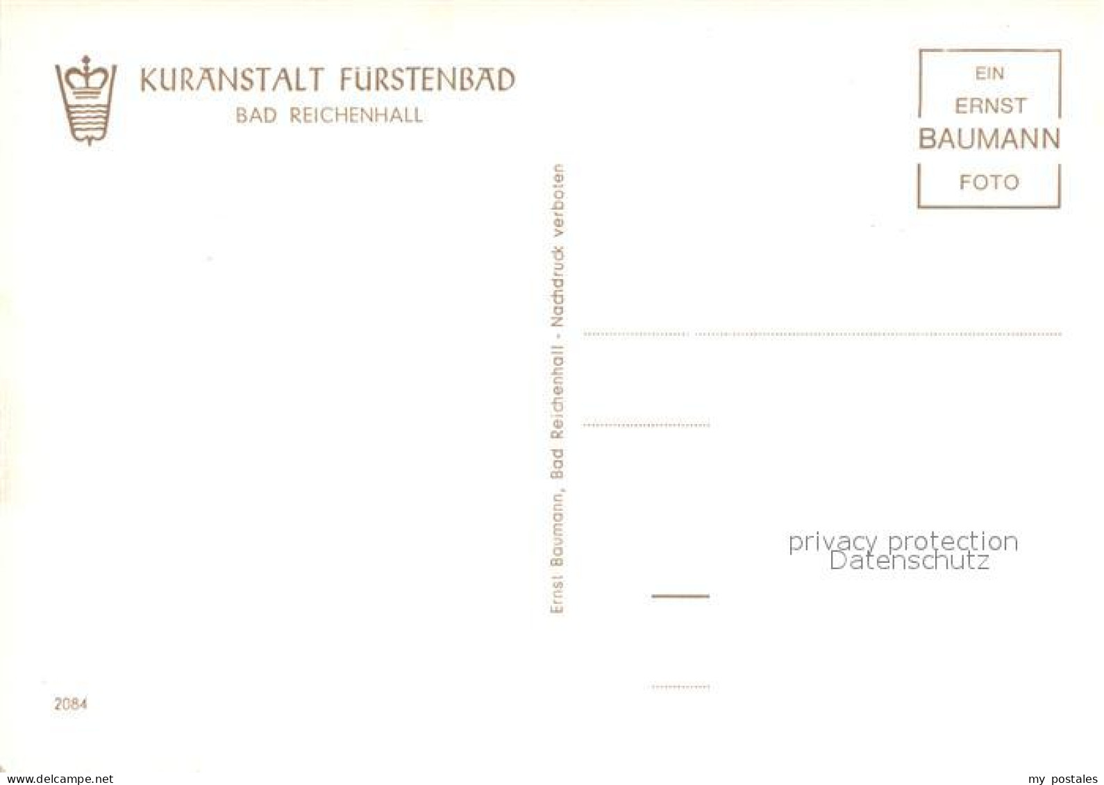 72938425 Bad Reichenhall Kuranstalt Fuerstenbad  Bad Reichenhall - Bad Reichenhall