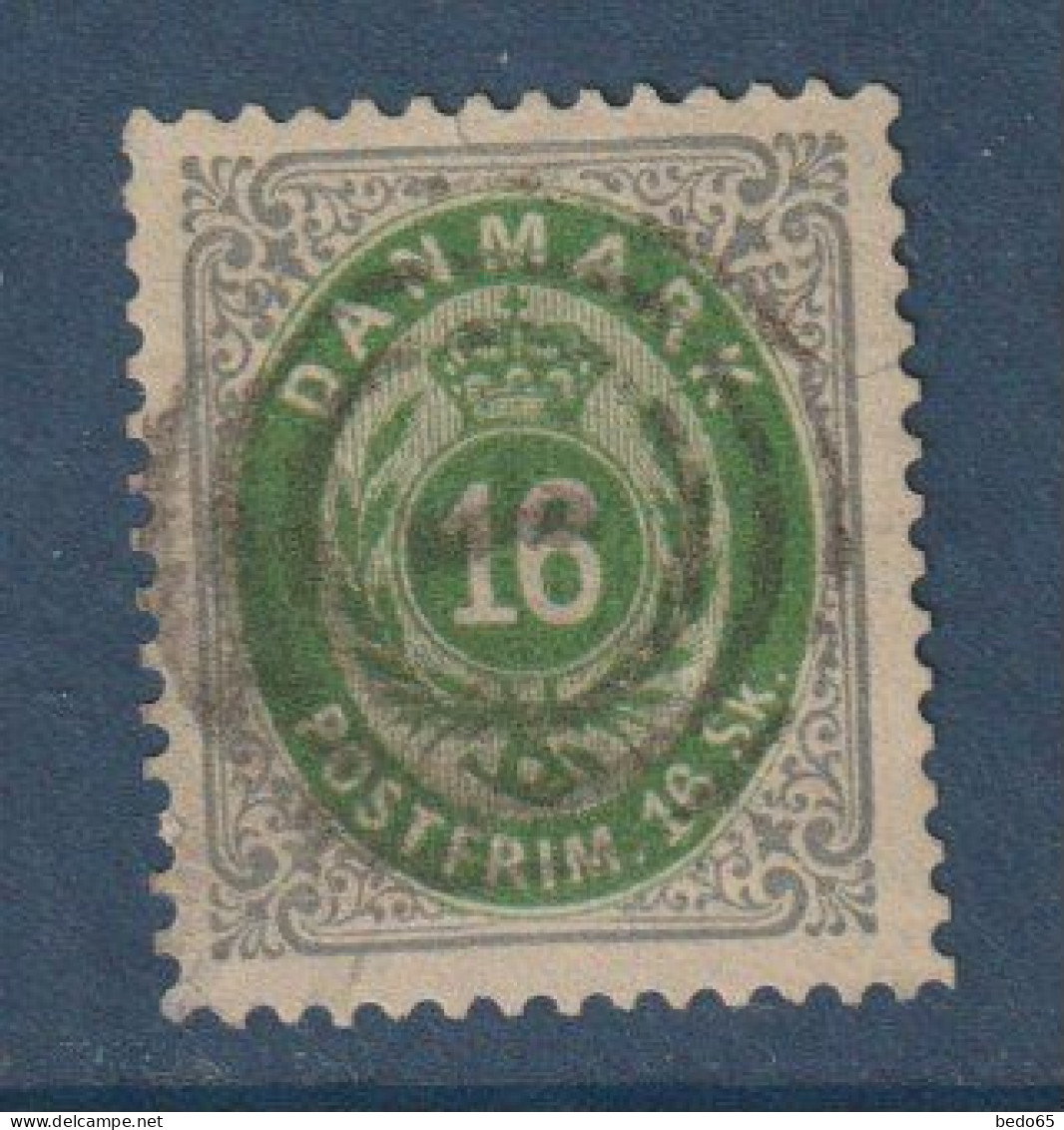 DANEMARK N° 20  OBL TTB - Used Stamps