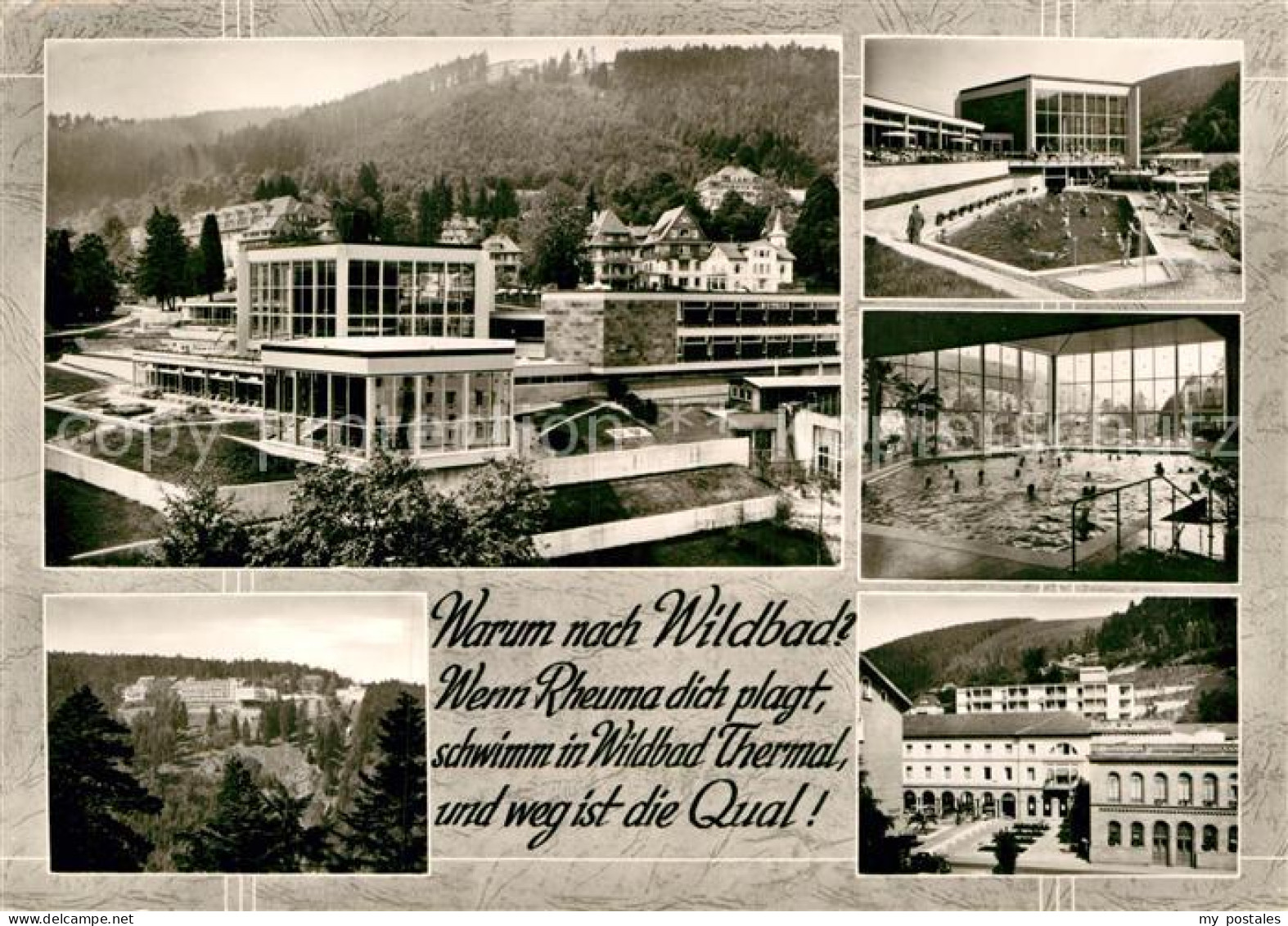 72938231 Bad Wildbad Thermal Bewegungsbad Kurhaus Freibad Bad Wildbad - Sonstige & Ohne Zuordnung