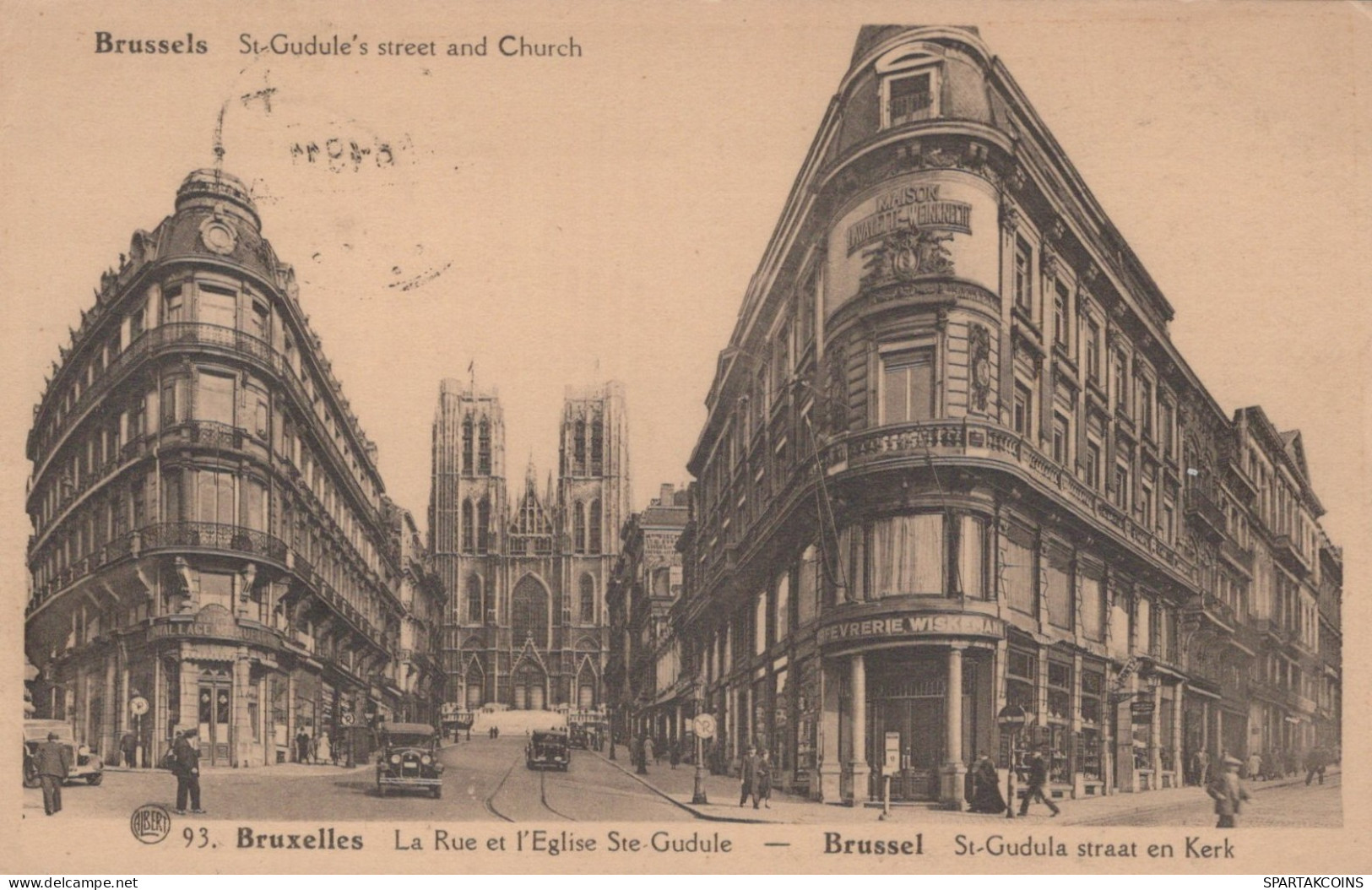 BELGIO BRUXELLES Cartolina CPA #PAD850.IT - Brussel (Stad)