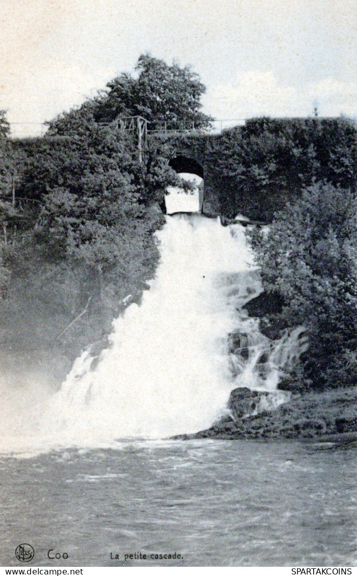 BELGIO COO WATERFALL Provincia Di Liegi Cartolina CPA Unposted #PAD077.IT - Stavelot