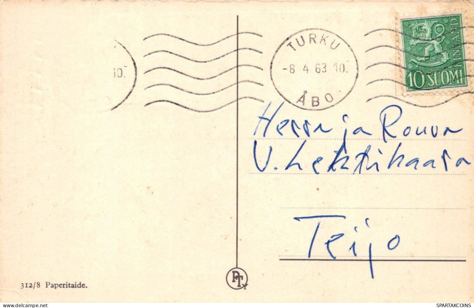 PASQUA POLLO UOVO Vintage Cartolina CPA #PKE104.IT - Pâques