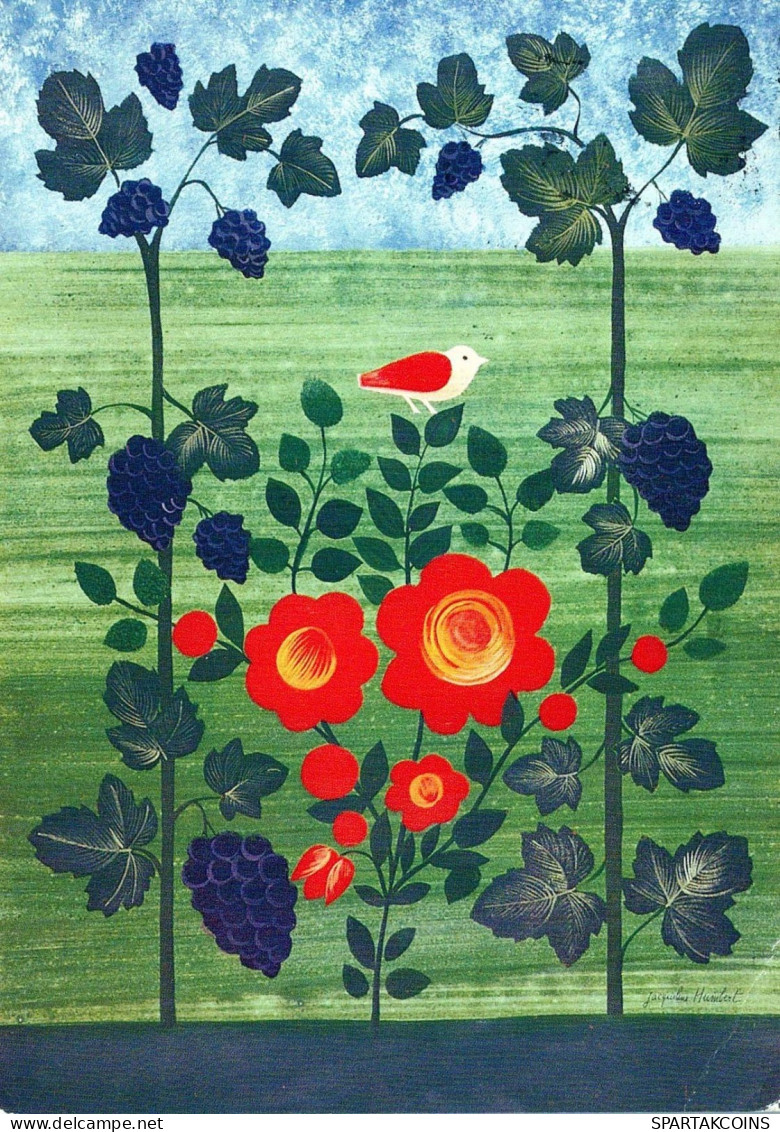 FIORI Vintage Cartolina CPSM #PBZ978.IT - Flowers