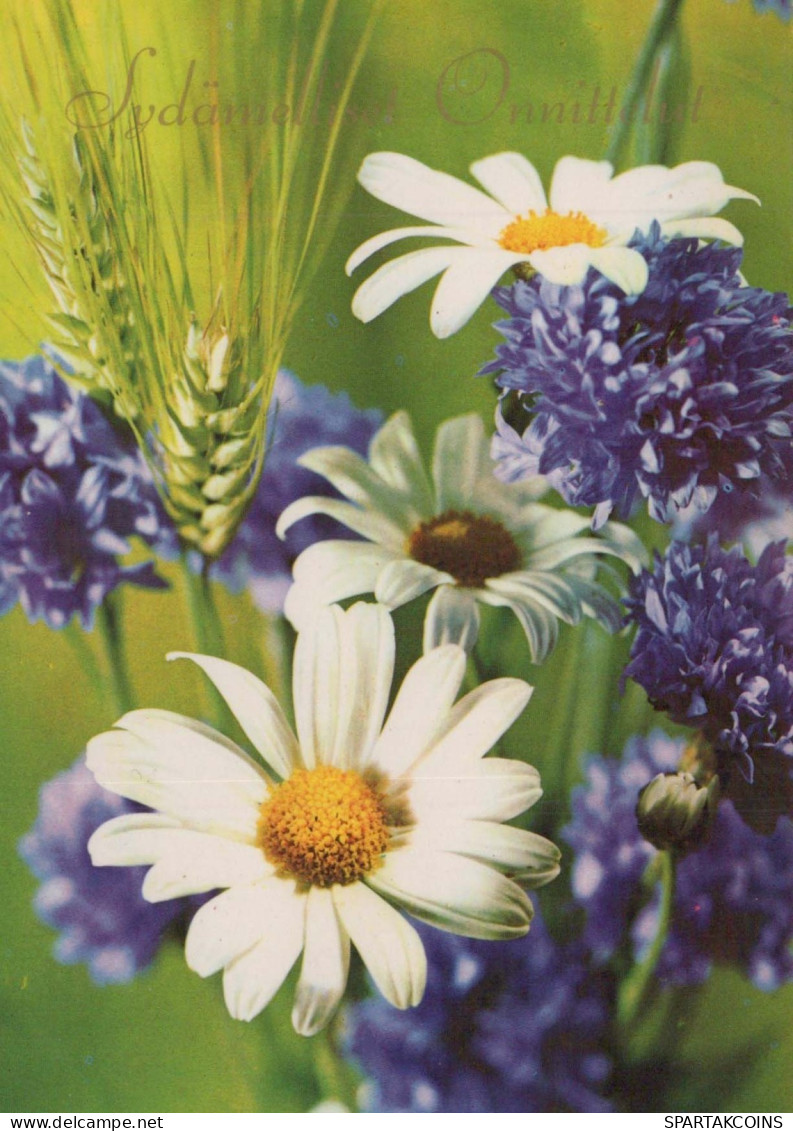 FIORI Vintage Cartolina CPSM #PBZ796.IT - Flowers