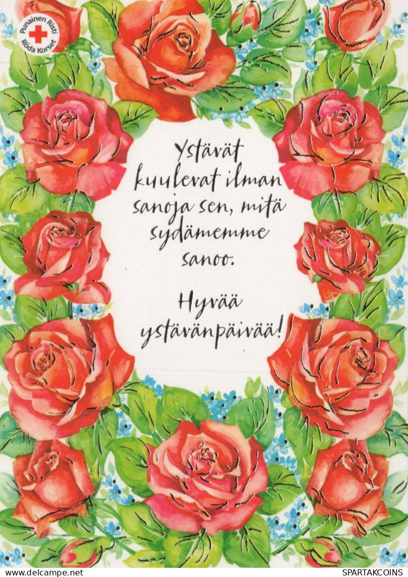 FIORI Vintage Cartolina CPSM #PBZ858.IT - Flowers