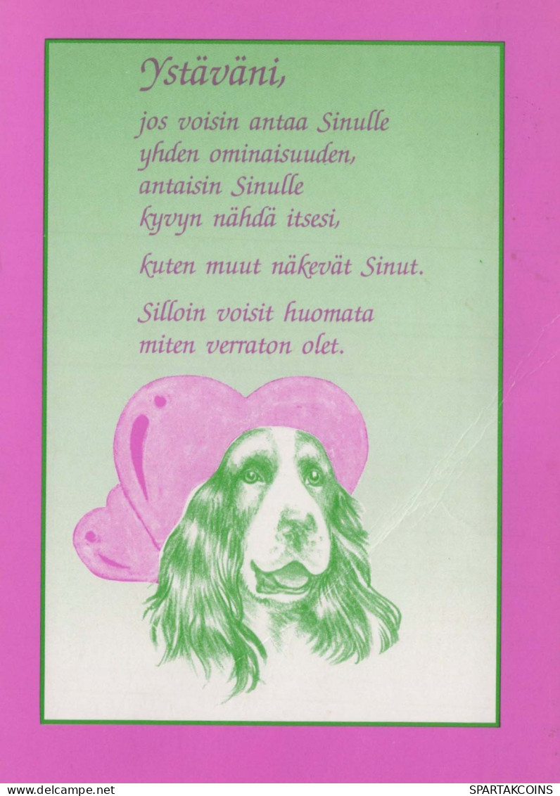 CANE Animale Vintage Cartolina CPSM #PBQ437.IT - Hunde