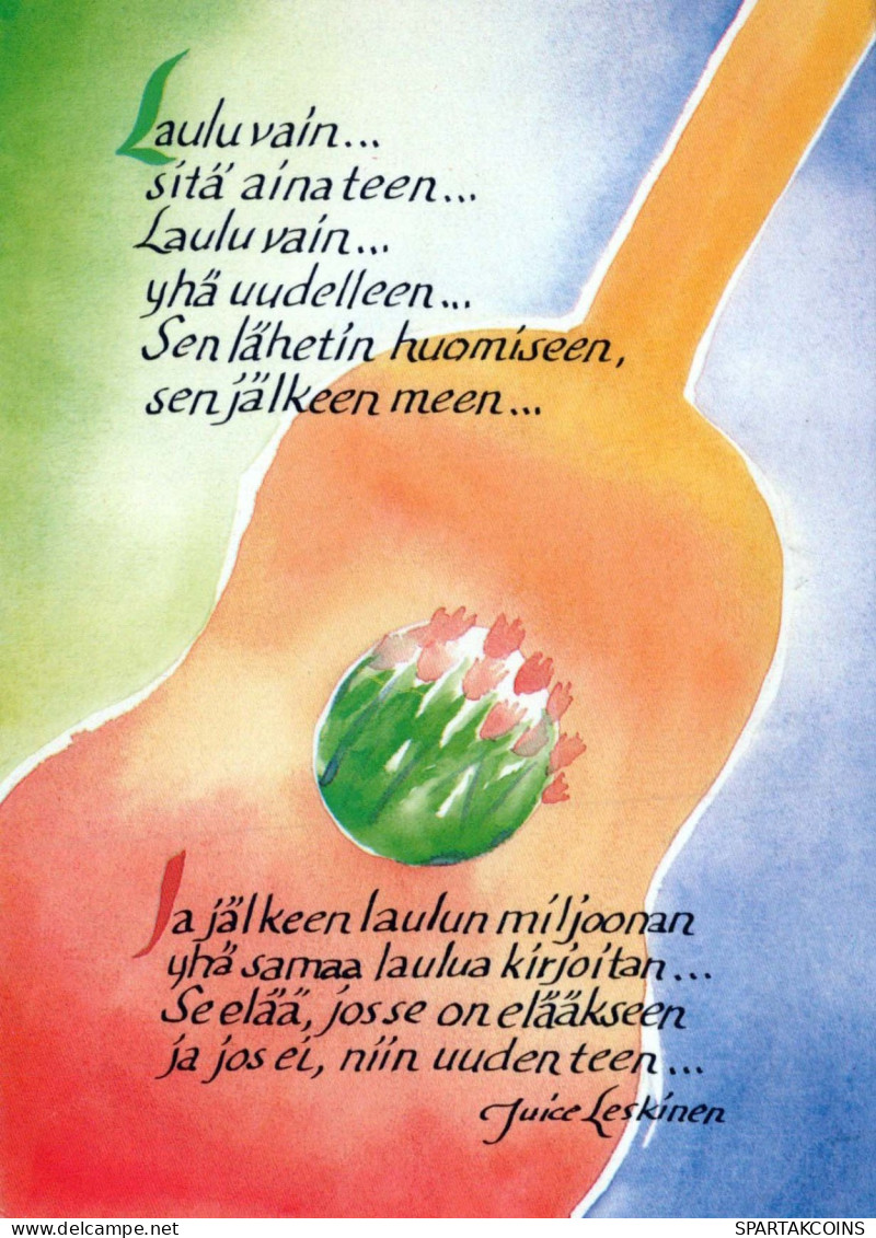 FIORI Vintage Cartolina CPSM #PAR125.IT - Blumen