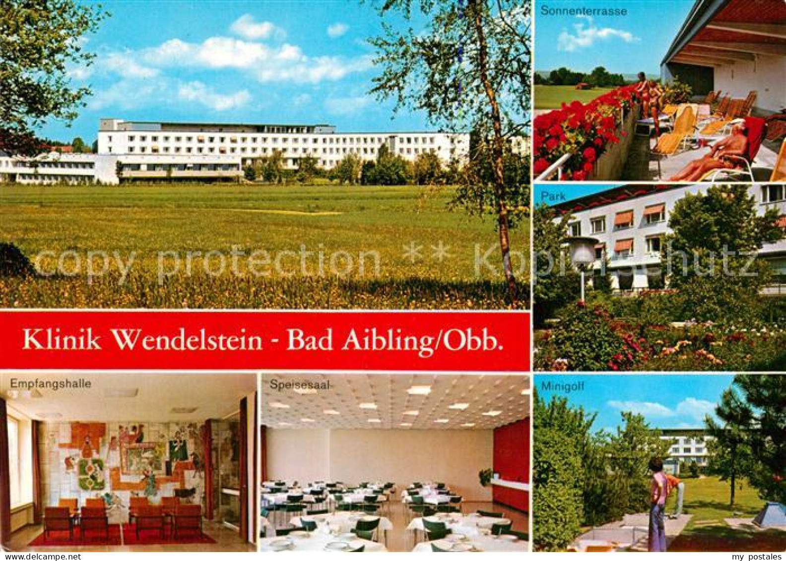 72938123 Bad Aibling Klinik Wendelstein Empfang Speisesaa Minigolf Bad Aibling - Bad Aibling