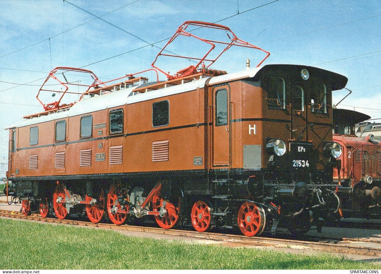 TRENO TRASPORTO FERROVIARIO Vintage Cartolina CPSM #PAA997.IT - Trains