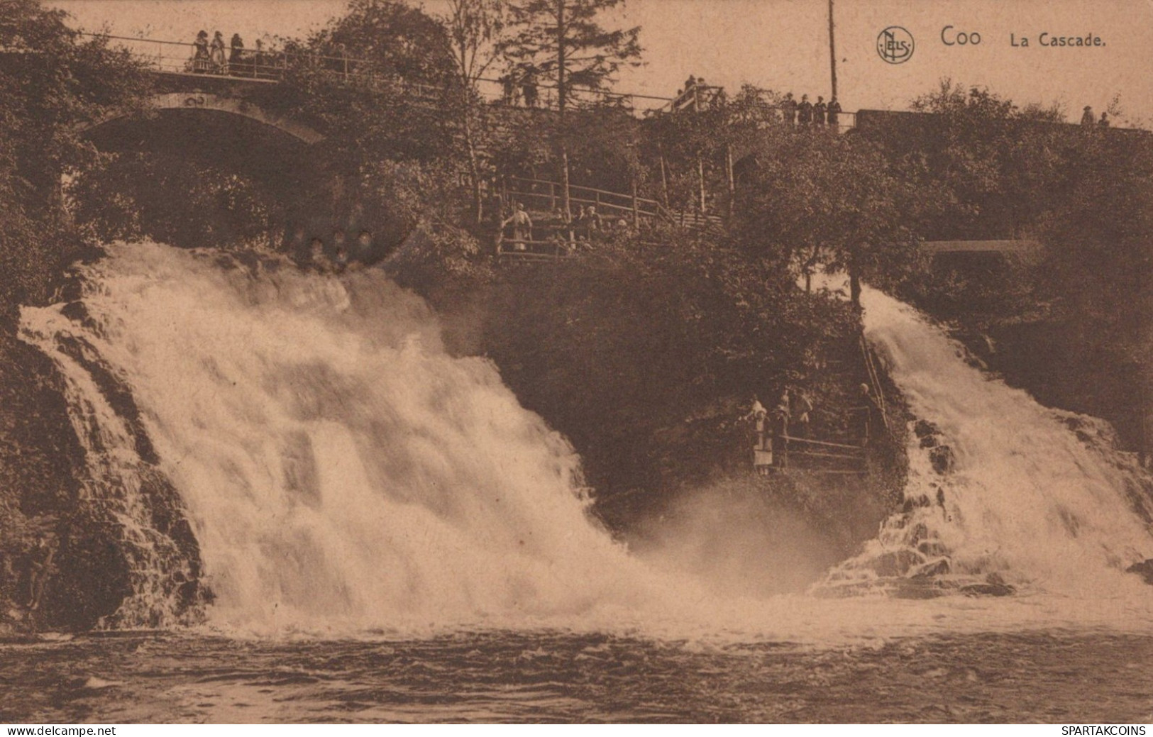 BELGIUM COO WATERFALL Province Of Liège Postcard CPA #PAD197.GB - Stavelot