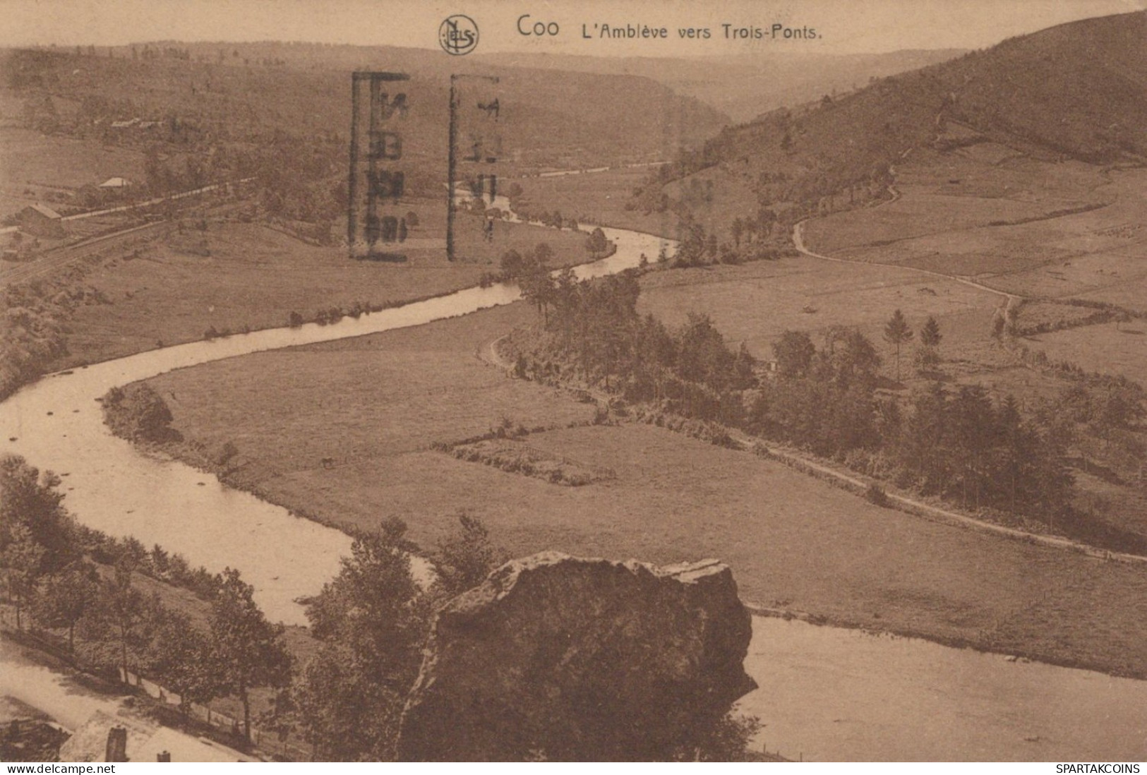 BELGIUM COO WATERFALL Province Of Liège Postcard CPA #PAD135.GB - Stavelot