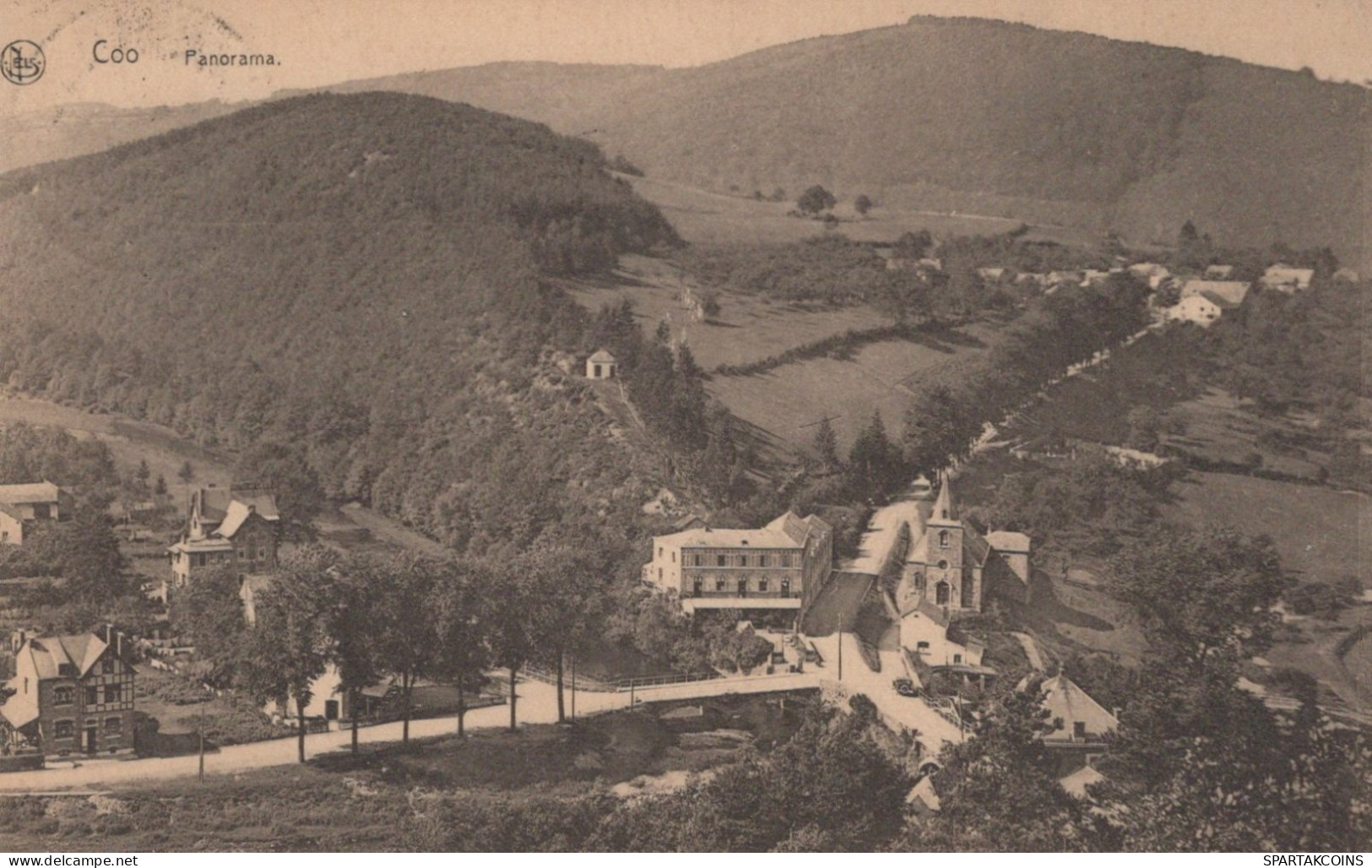 BELGIUM COO WATERFALL Province Of Liège Postcard CPA #PAD072.GB - Stavelot