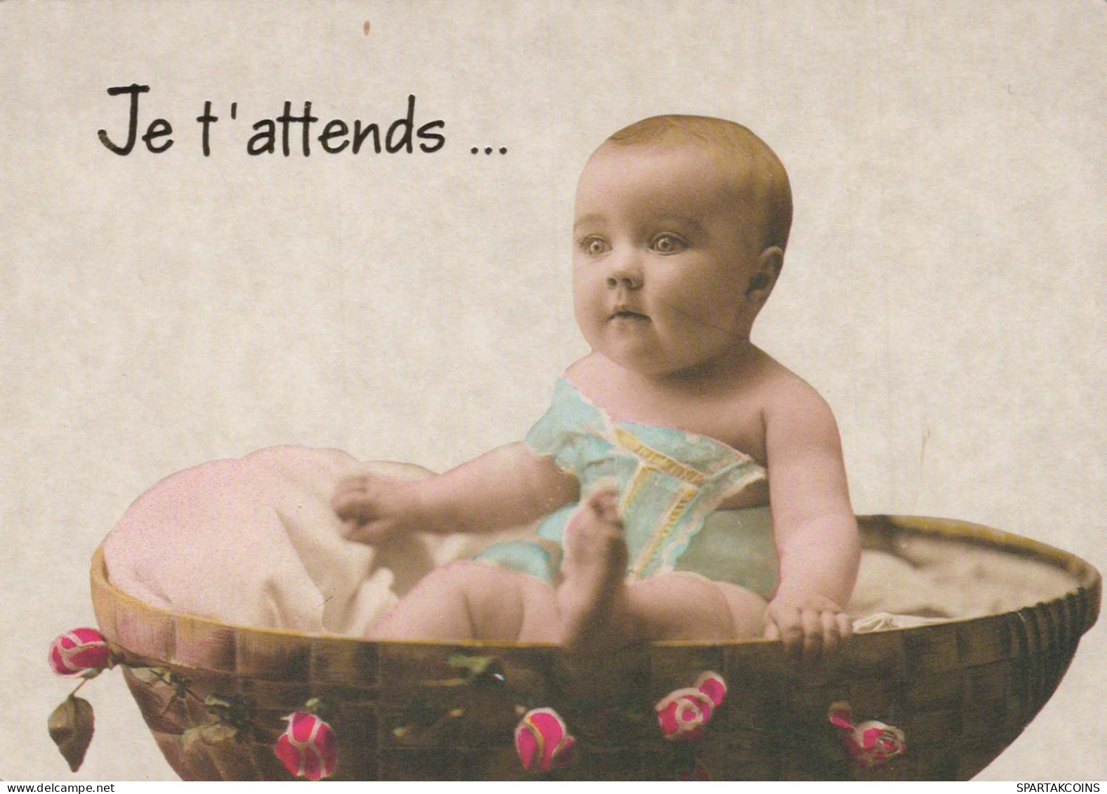 CHILDREN Portrait Vintage Postcard CPSM #PBV021.GB - Abbildungen