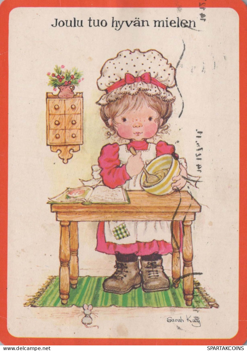 CHILDREN CHILDREN Scene S Landscapes Vintage Postal CPSM #PBT300.GB - Escenas & Paisajes