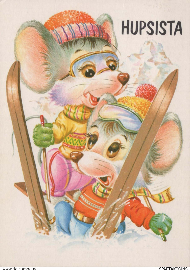 MOUSE Animals Vintage Postcard CPSM #PBR351.GB - Sonstige & Ohne Zuordnung