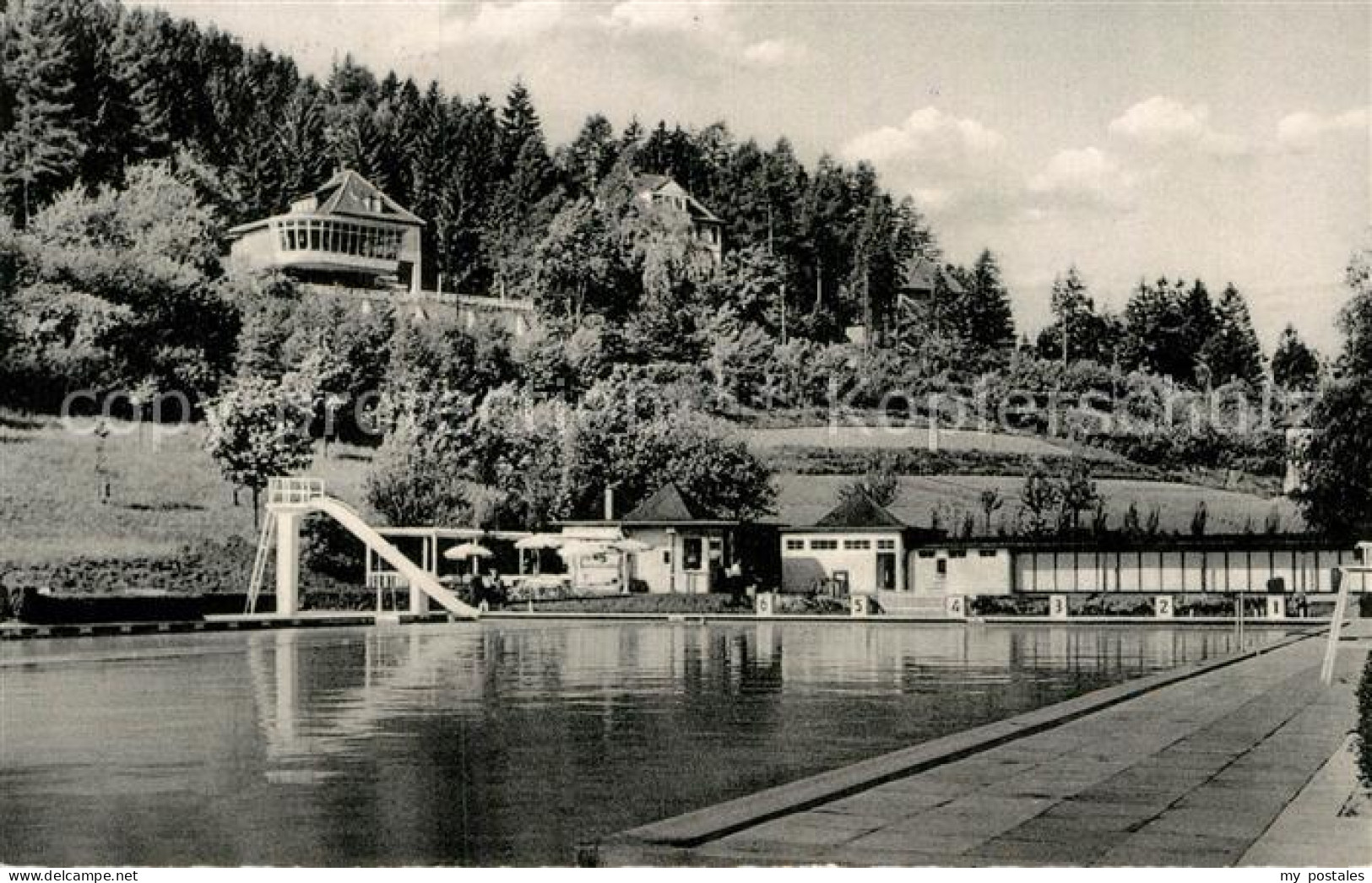 72937590 Bad Driburg Freibad Cafe Falkenhoehe  Alhausen - Bad Driburg