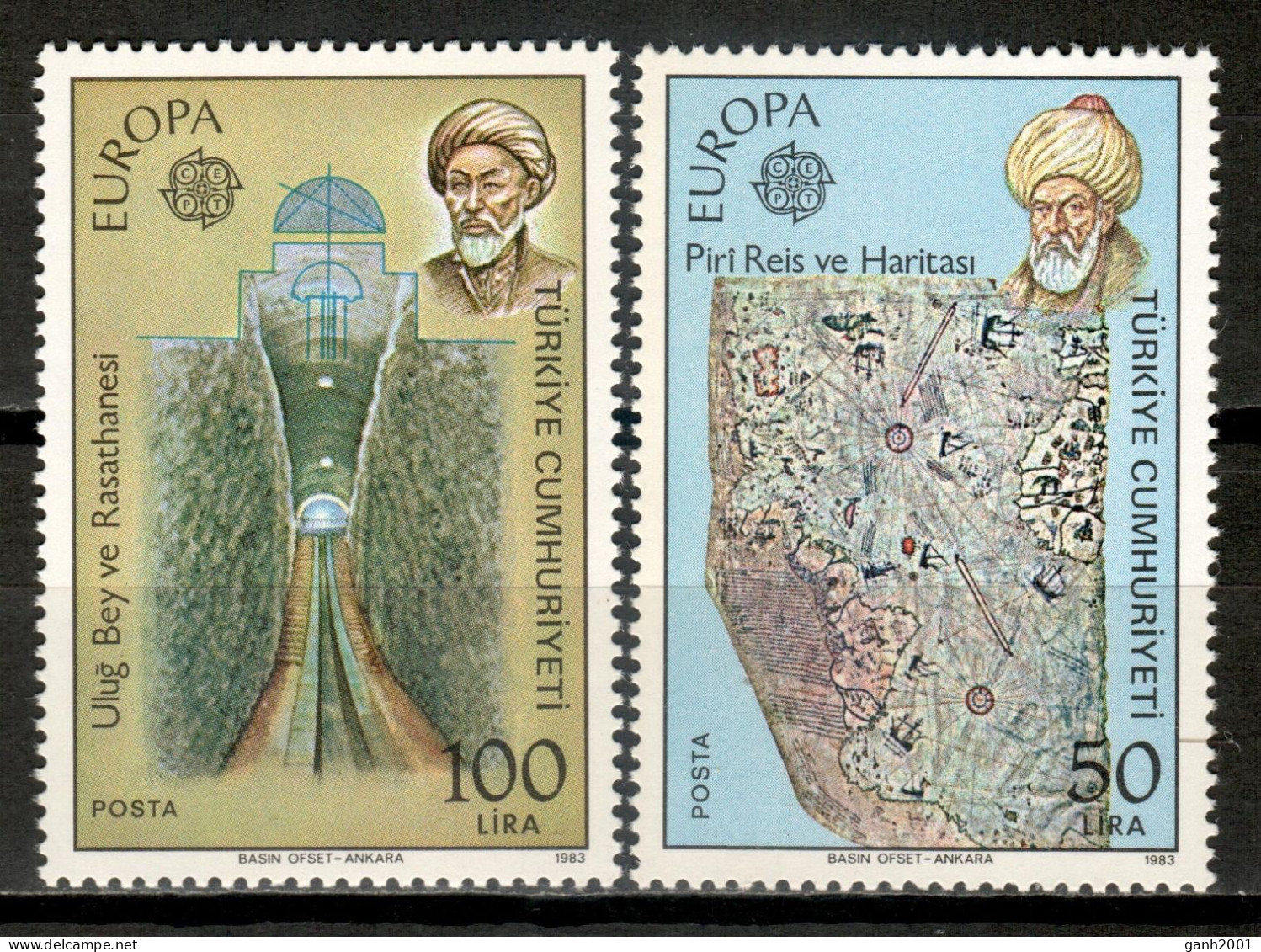 Turkey 1983 Turquía  / Europa CEPT Inventions Of Humanity MNH Inventos De La Humanidad / Lg37  4-17 - 1983