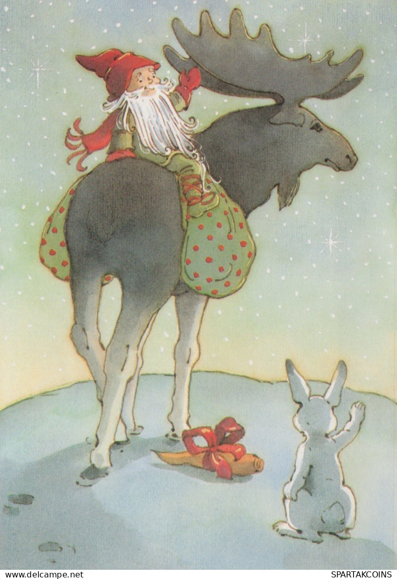 SANTA CLAUS CHRISTMAS Holidays Vintage Postcard CPSM #PAJ927.GB - Santa Claus