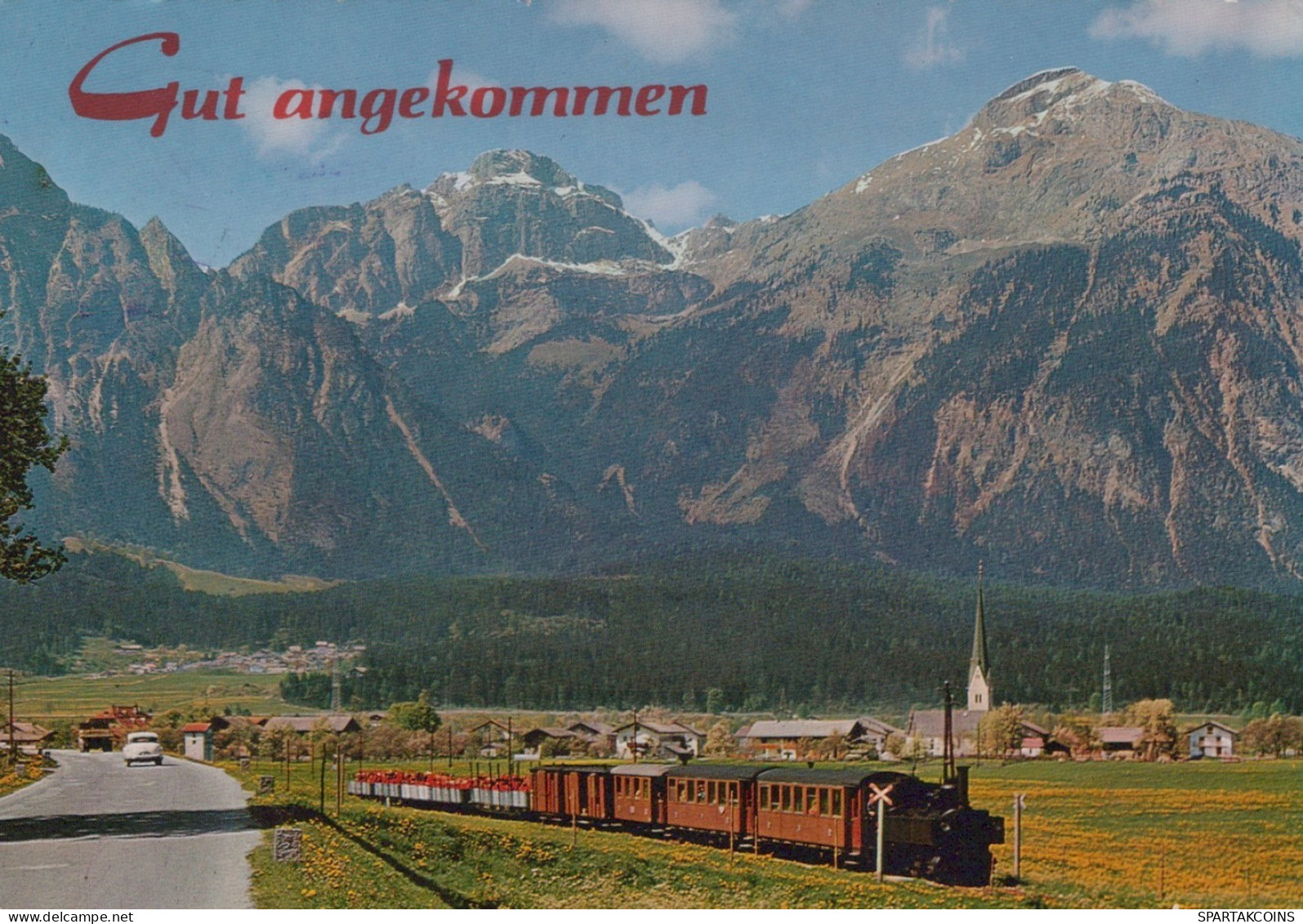 TRAIN RAILWAY Transport Vintage Postcard CPSM #PAA931.GB - Trenes