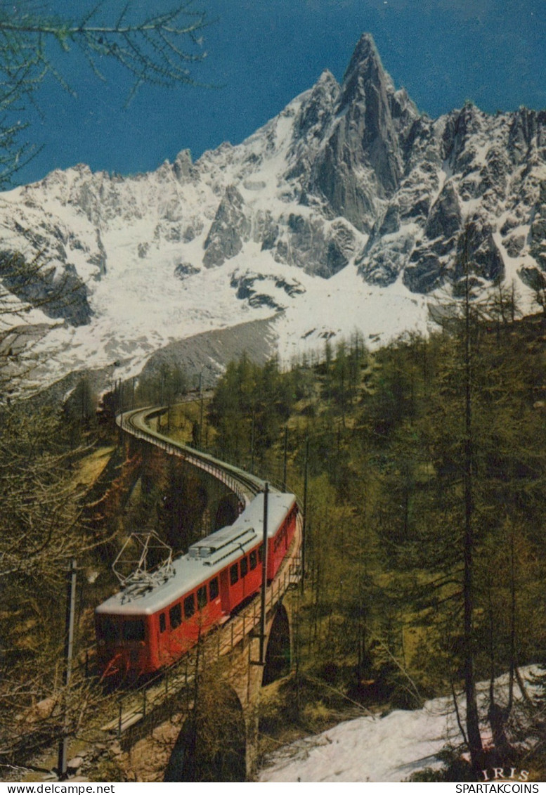 TRAIN RAILWAY Transport Vintage Postcard CPSM #PAA666.GB - Treinen