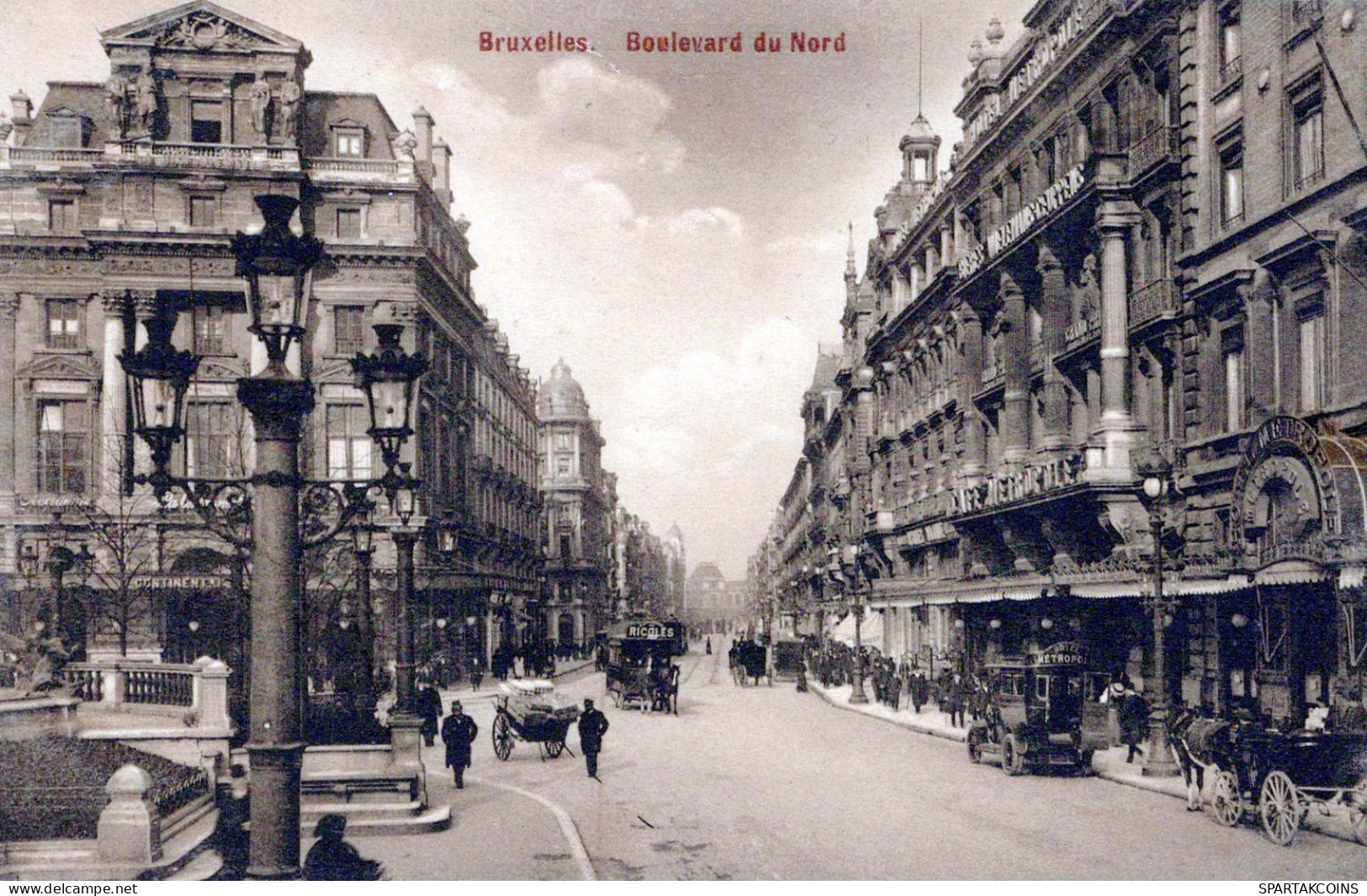 BELGIQUE BRUXELLES Carte Postale CPA #PAD522.FR - Brussel (Stad)