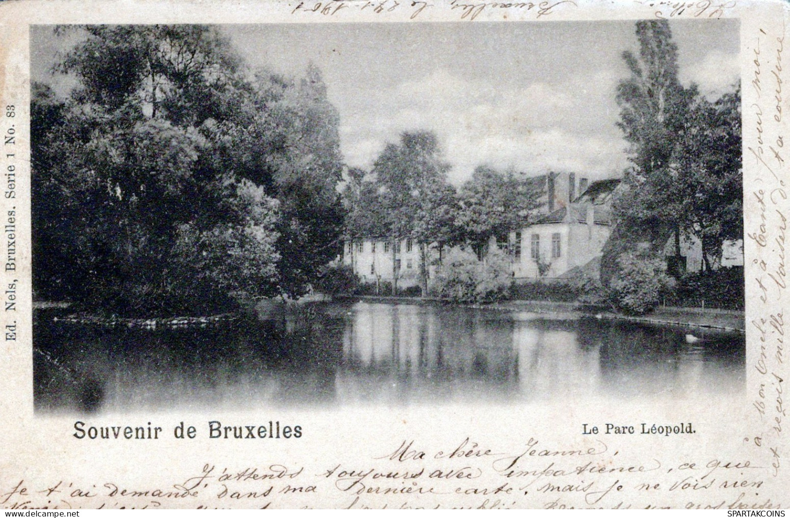 BELGIQUE BRUXELLES Carte Postale CPA #PAD848.FR - Brussel (Stad)