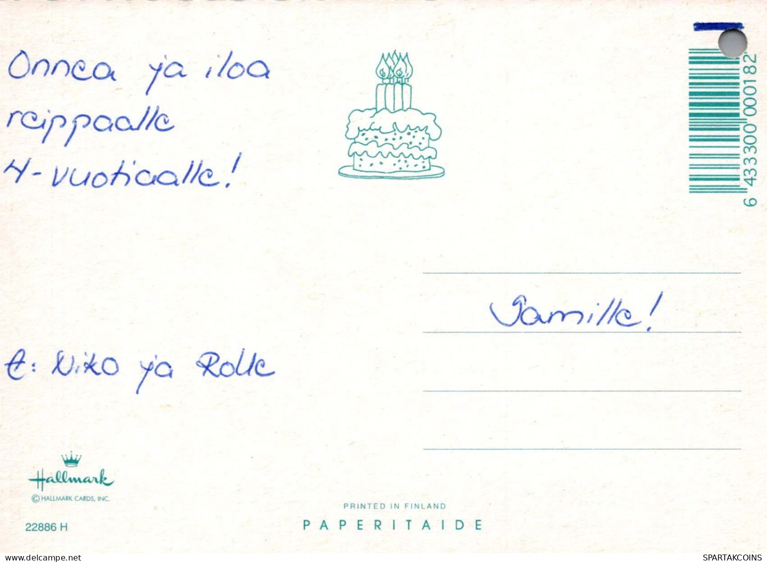 ENFANTS HUMOUR Vintage Carte Postale CPSM #PBV453.FR - Humorkaarten