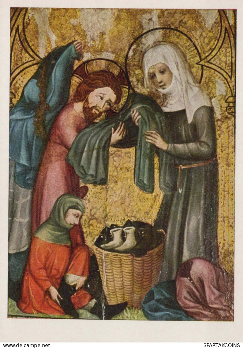Vierge Marie Madone Bébé JÉSUS Religion Vintage Carte Postale CPSM #PBQ114.FR - Virgen Mary & Madonnas