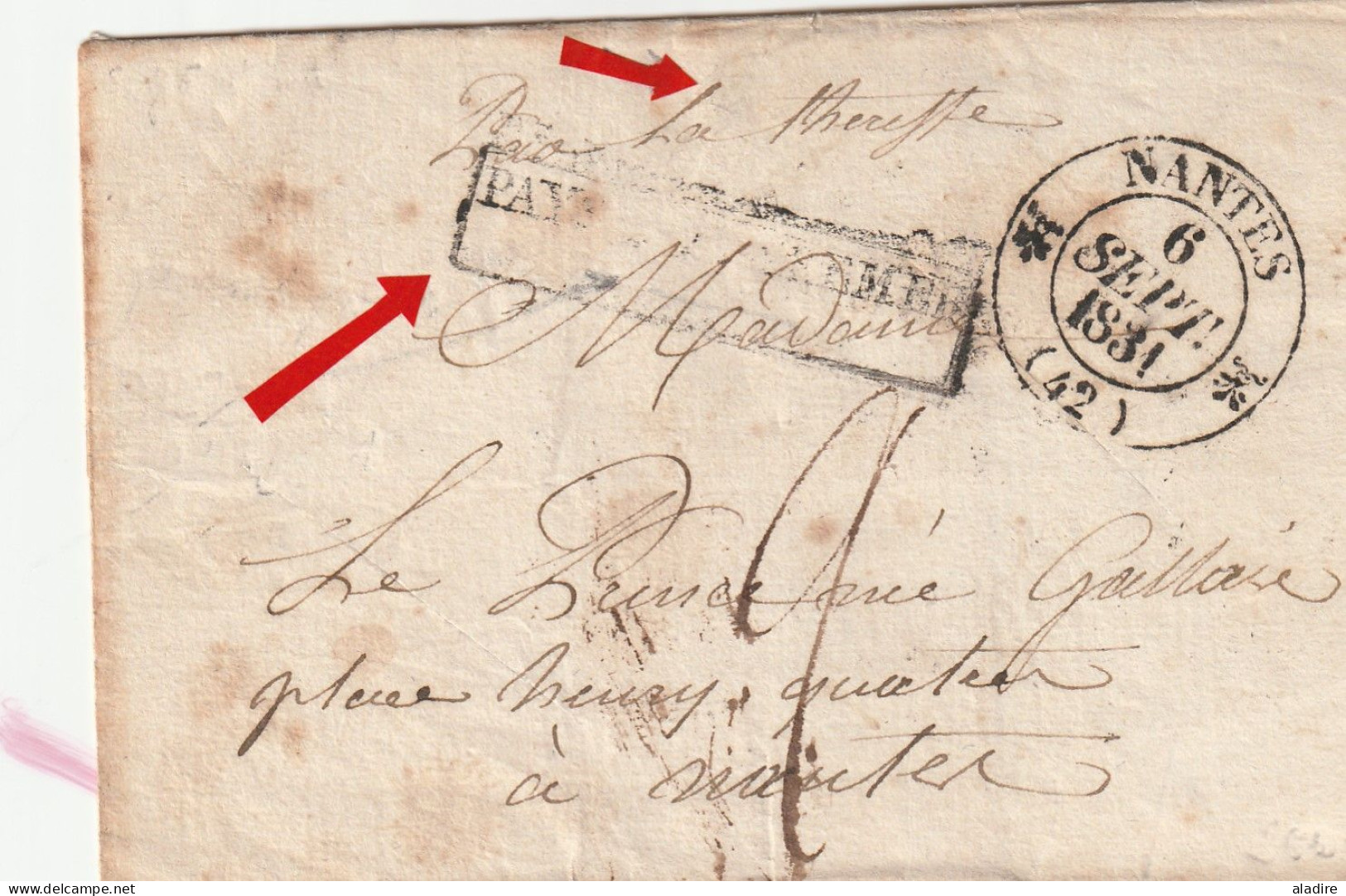 1819 /1904 - Collection De 12 Lettres, Carte Et Enveloppes - Pays Outremer, Colonies Art 13, Voie Anglaise...  24 Scans - Maritime Post