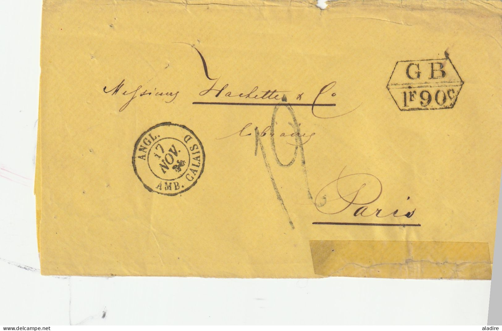 1819 /1904 - collection de 12 lettres, carte et enveloppes - Pays Outremer, Colonies Art 13, Voie anglaise...  24 scans