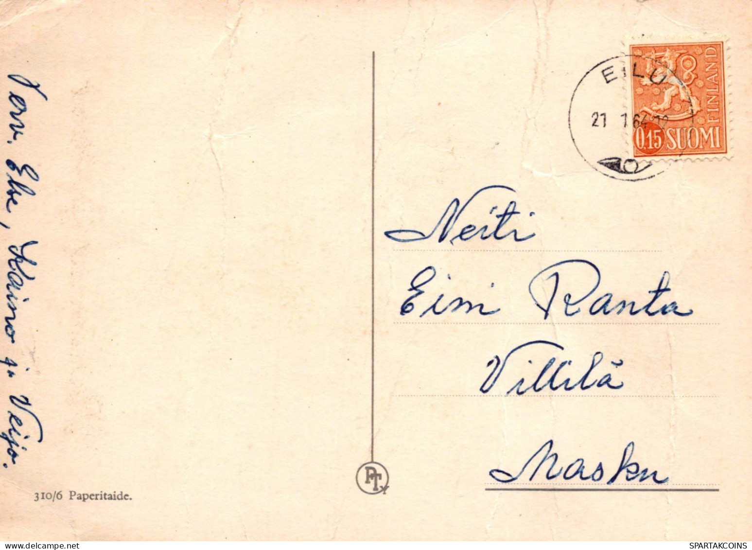 FLEURS Vintage Carte Postale CPSM #PAR664.FR - Fleurs