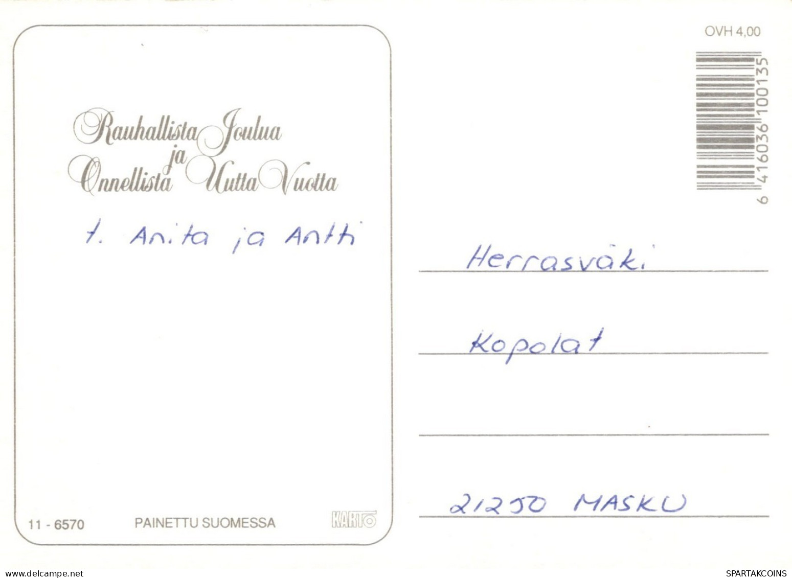OISEAU Animaux Vintage Carte Postale CPSM #PAM854.FR - Birds