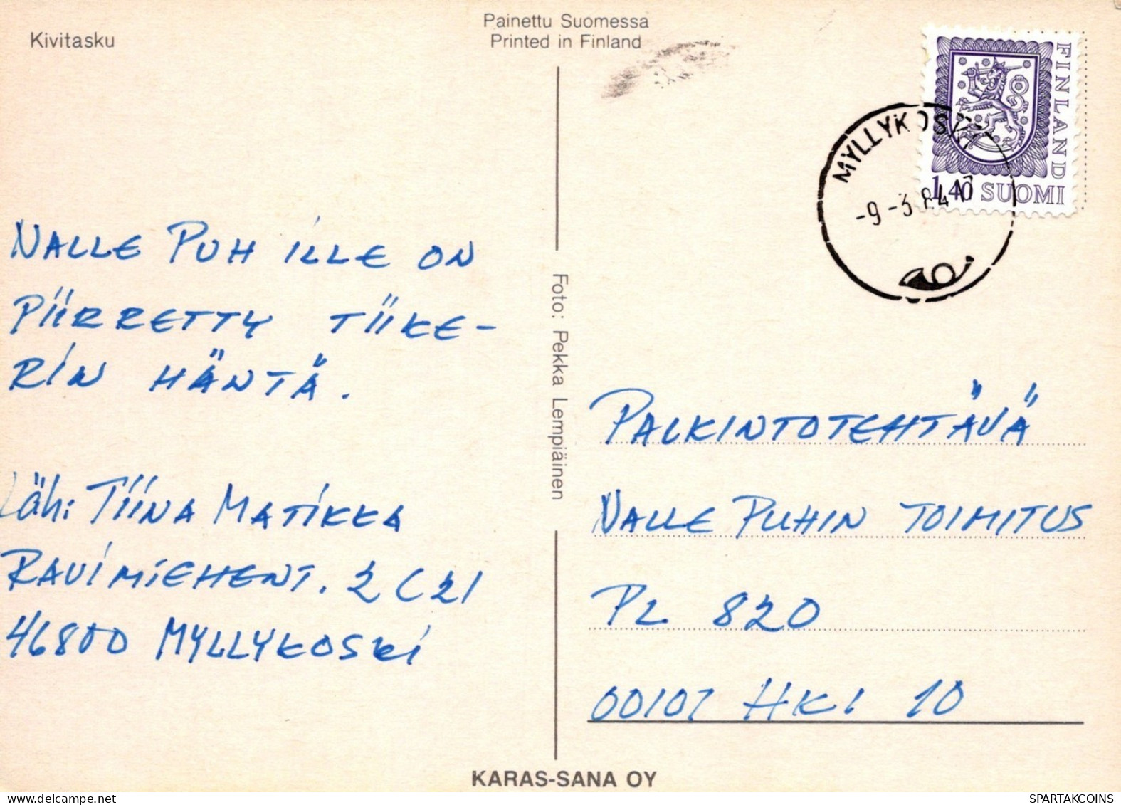 OISEAU Animaux Vintage Carte Postale CPSM #PAN227.FR - Vögel