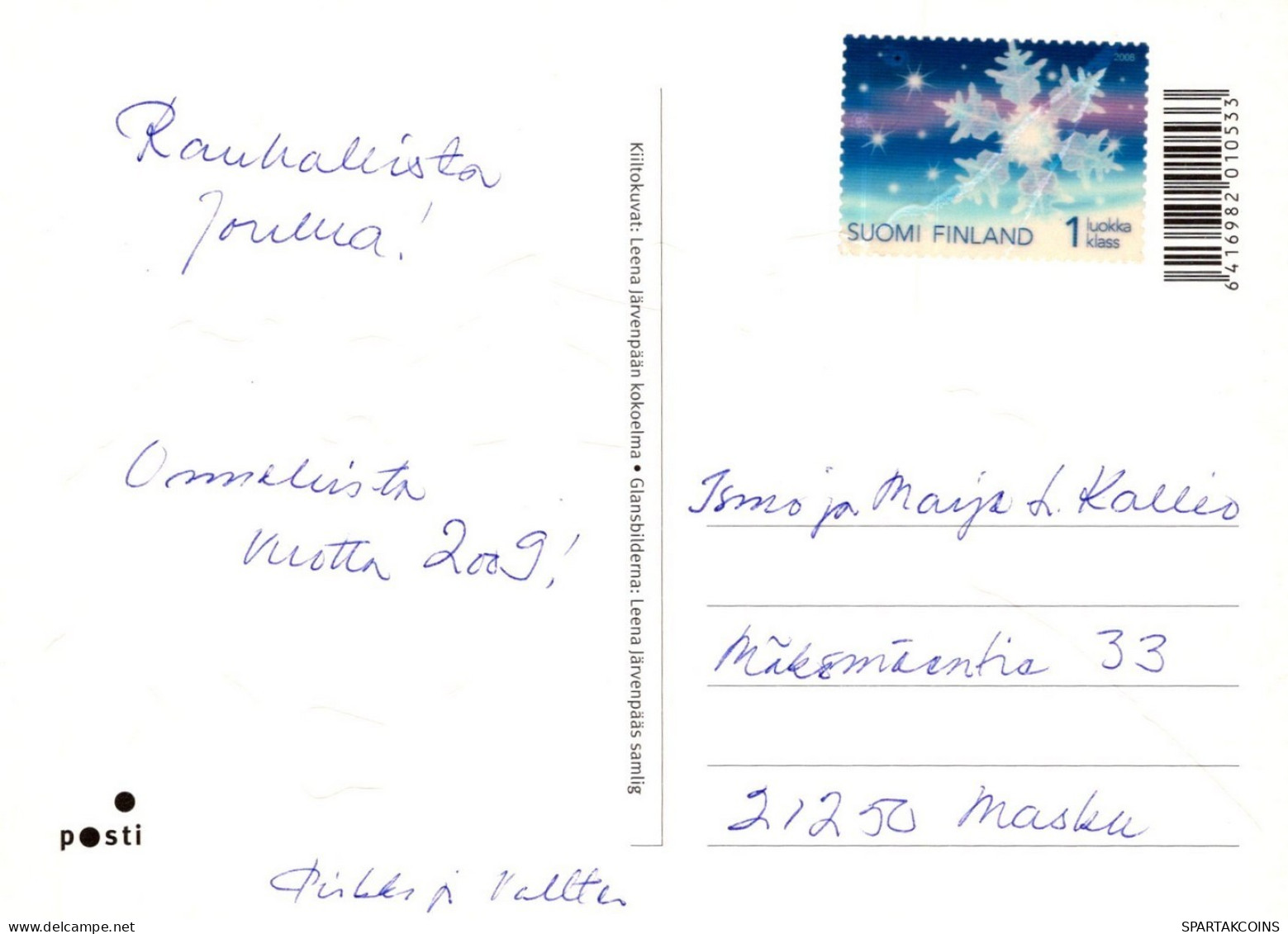 ANGE NOËL Vintage Carte Postale CPSM #PAJ259.FR - Engel