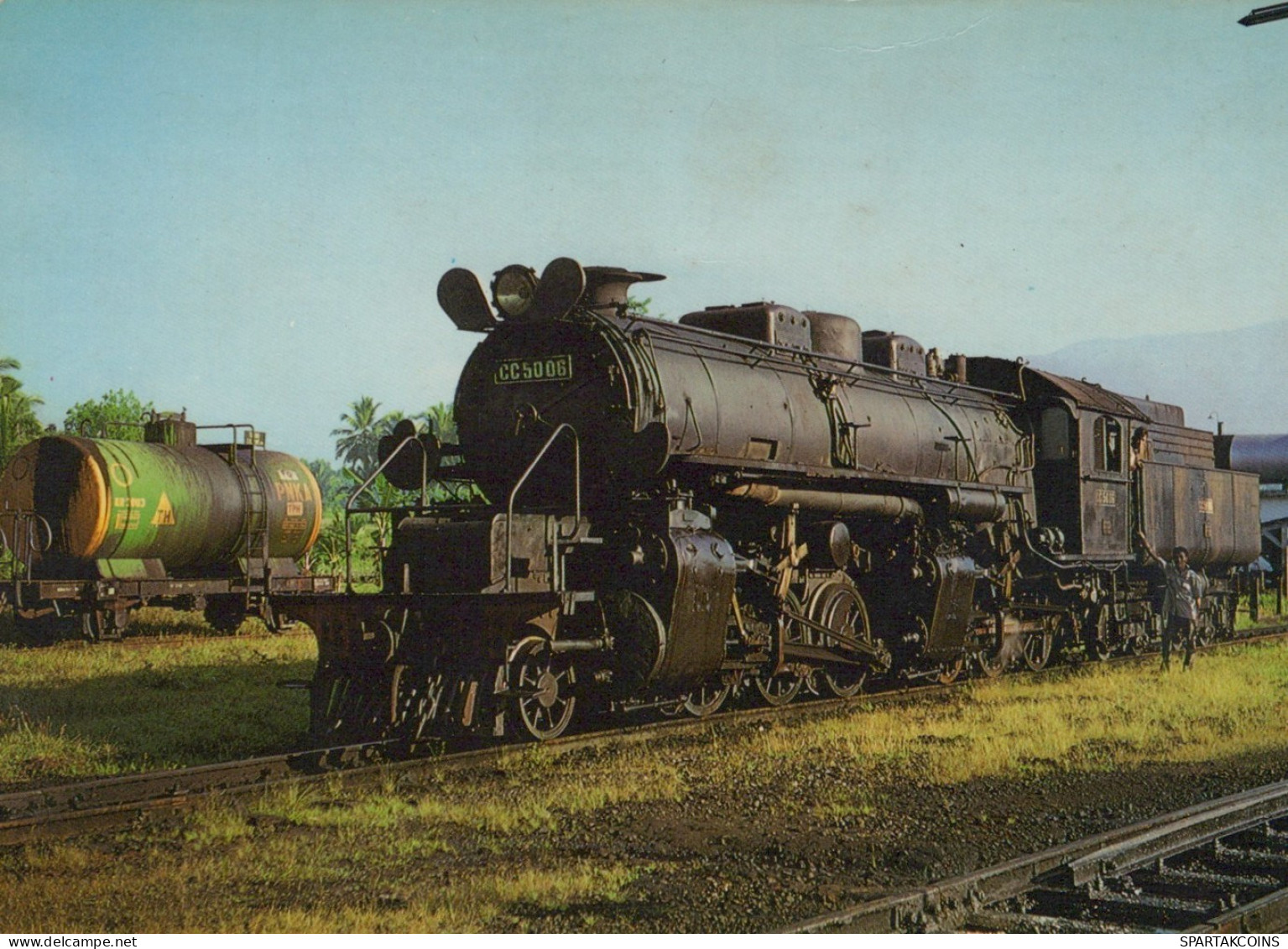 Transport FERROVIAIRE Vintage Carte Postale CPSM #PAA737.FR - Trenes