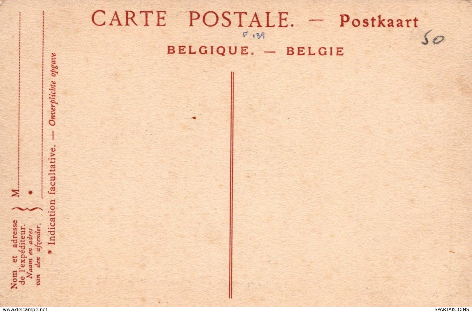 BÉLGICA BRUSELAS Postal CPA #PAD710.ES - Brussel (Stad)
