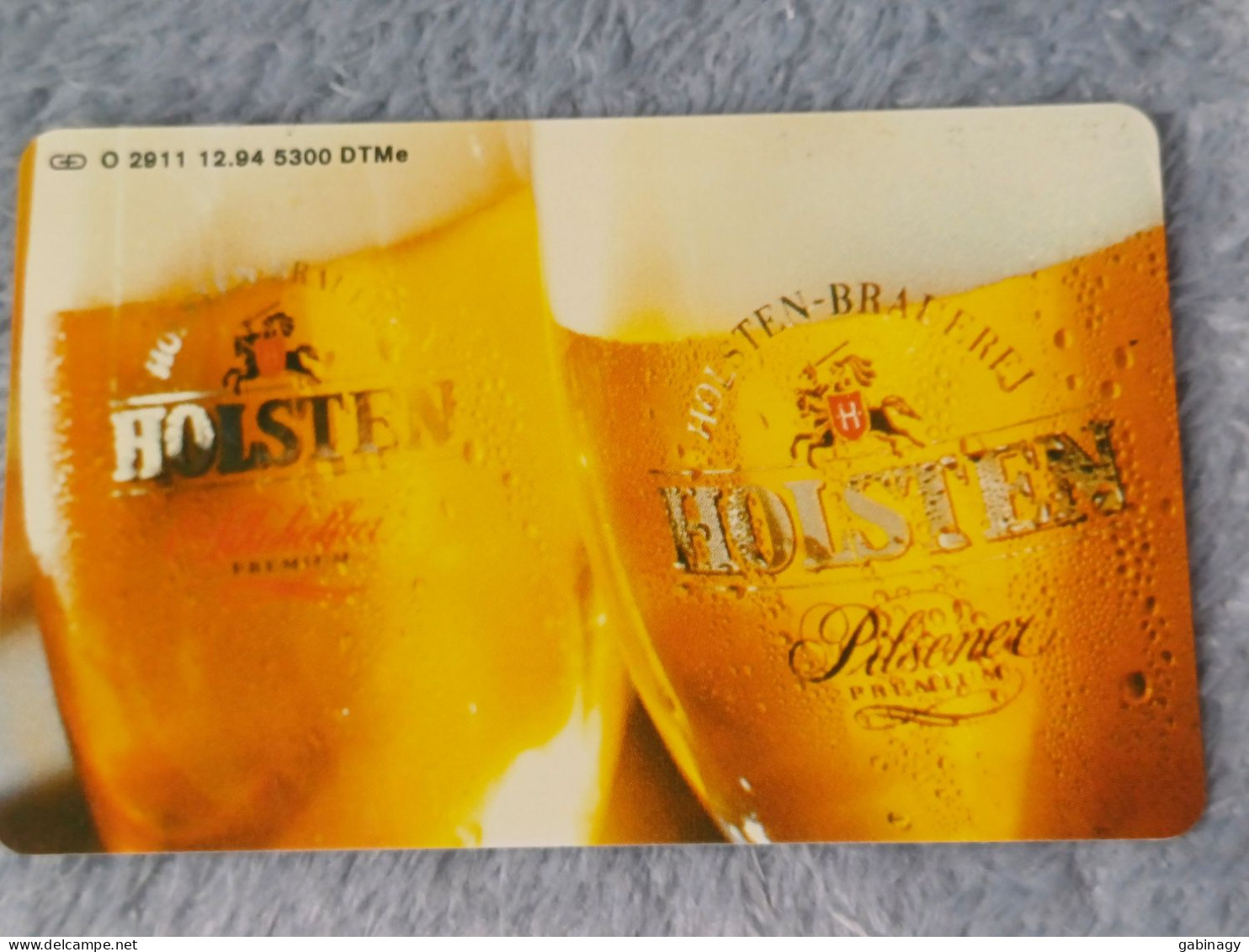 GERMANY-1087 - O 2911 - Holsten Bier 5 - Premium 1 (Gläser) - BEER - 5.300ex. - O-Series : Customers Sets