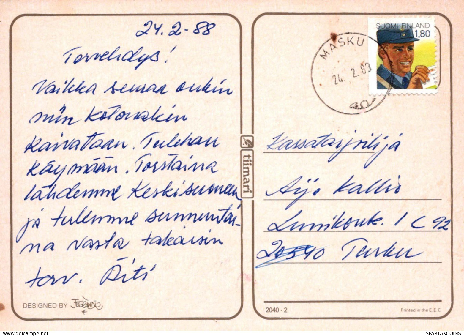 NIÑOS NIÑOS Escena S Paisajes Vintage Tarjeta Postal CPSM #PBU652.ES - Scenes & Landscapes