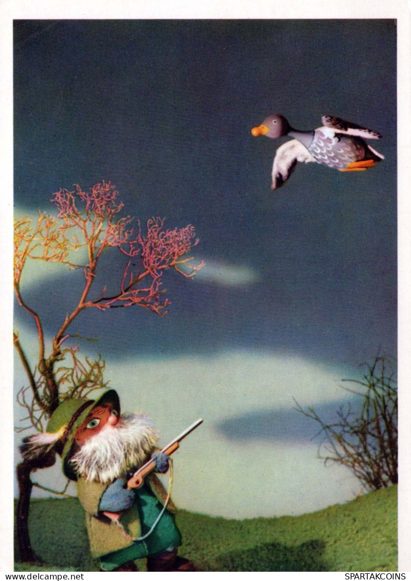 PÁJARO Animales Vintage Tarjeta Postal CPSM #PBR480.ES - Vögel