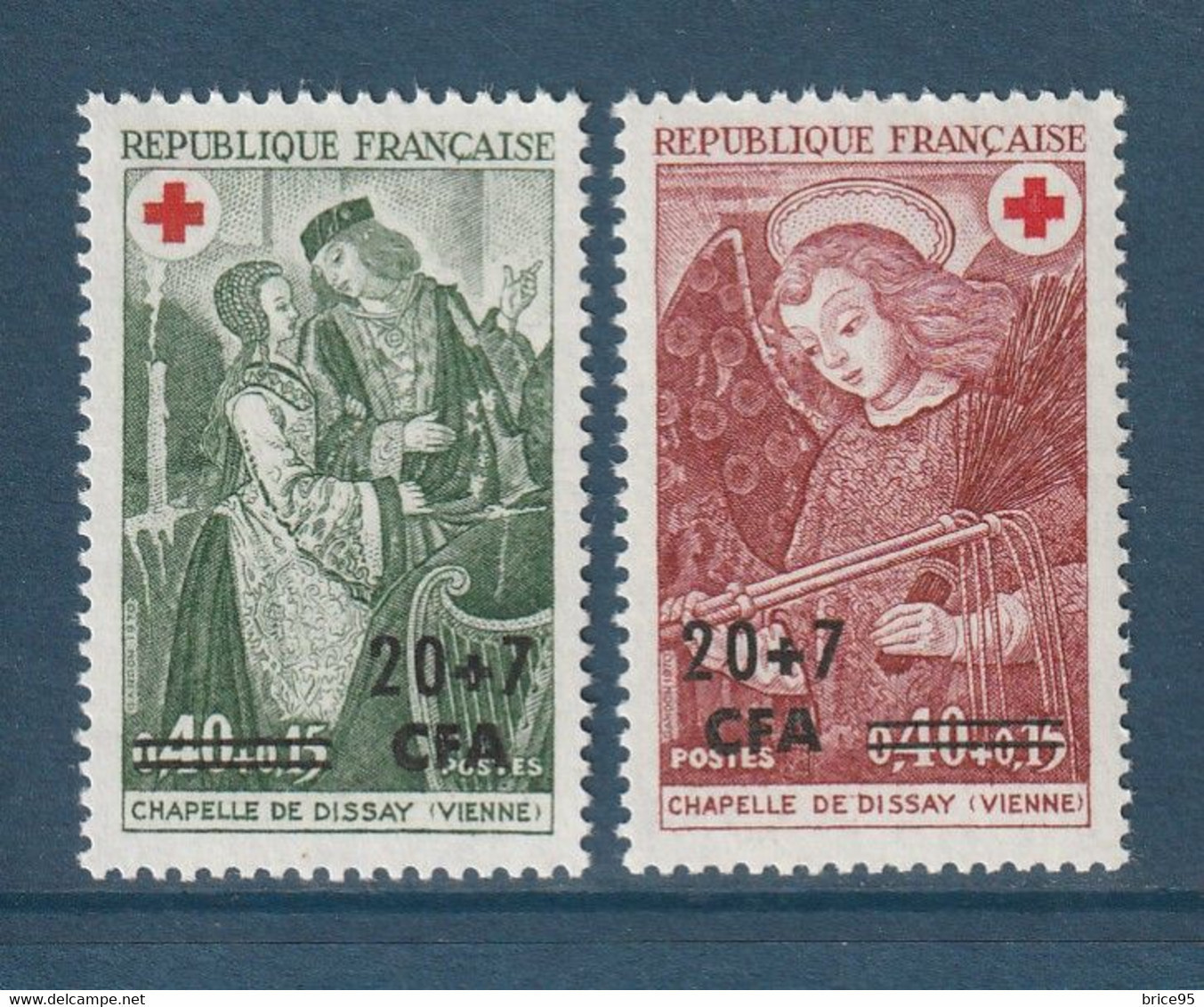 Réunion - YT N° 391 Et 392 ** - Neuf Sans Charnière - 1970 - Unused Stamps