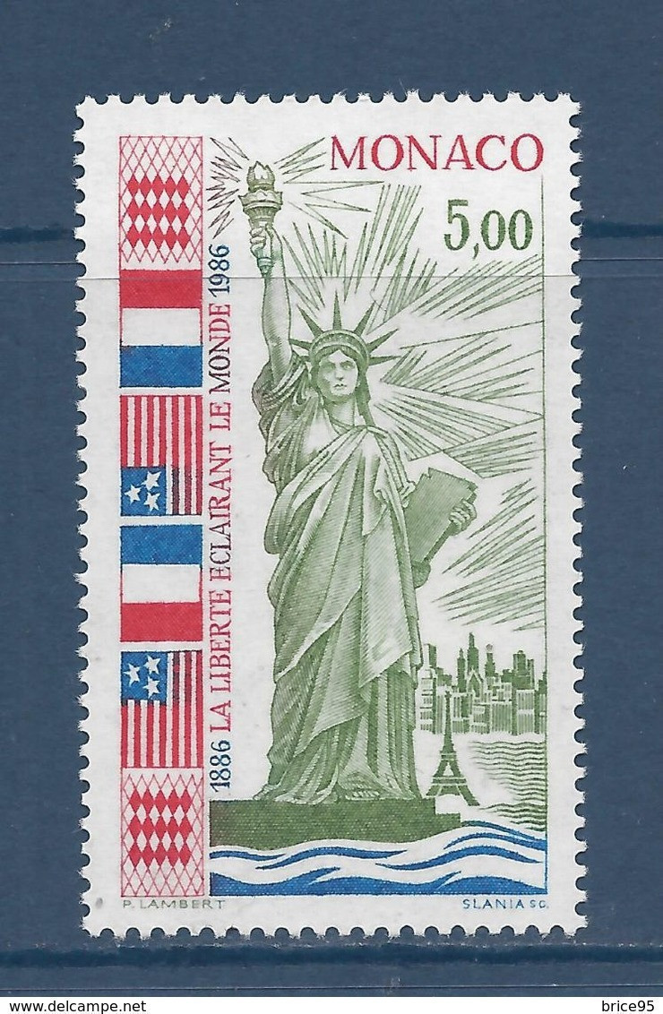 Monaco - YT N° 1535 ** - Neuf Sans Charnière - 1986 - Nuevos