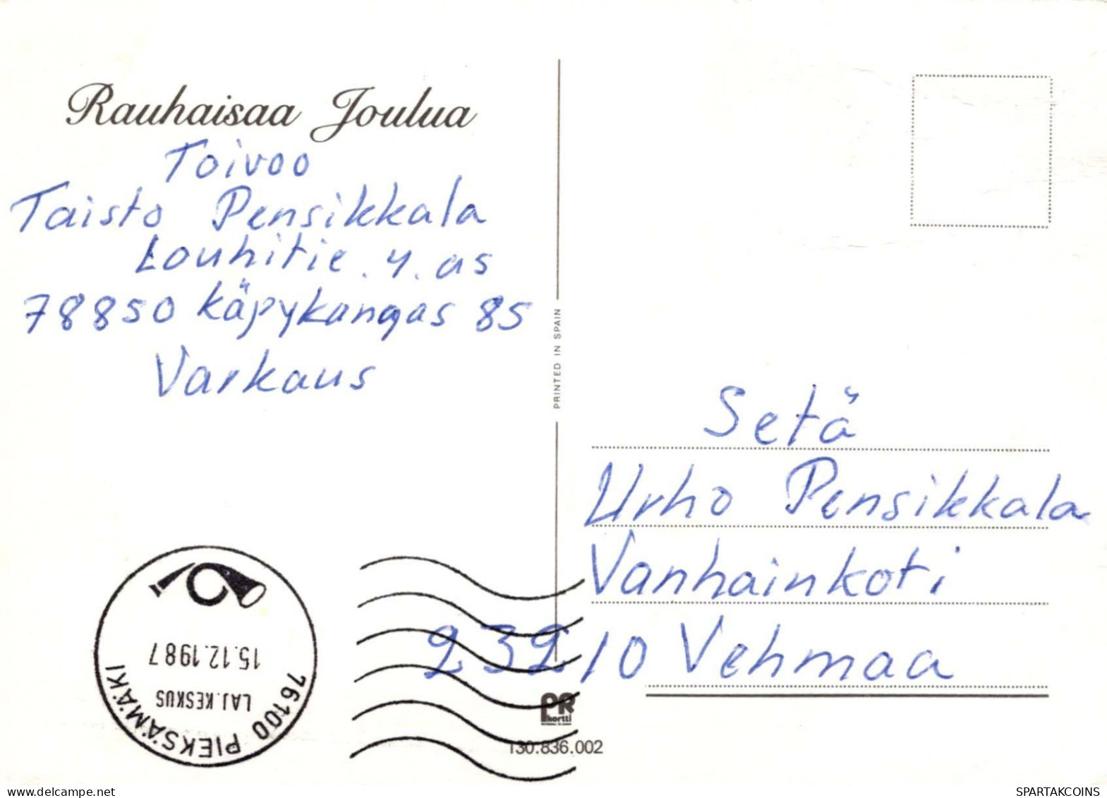 NIÑOS Escena Paisaje Niño JESÚS Vintage Tarjeta Postal CPSM #PBB565.ES - Scènes & Paysages