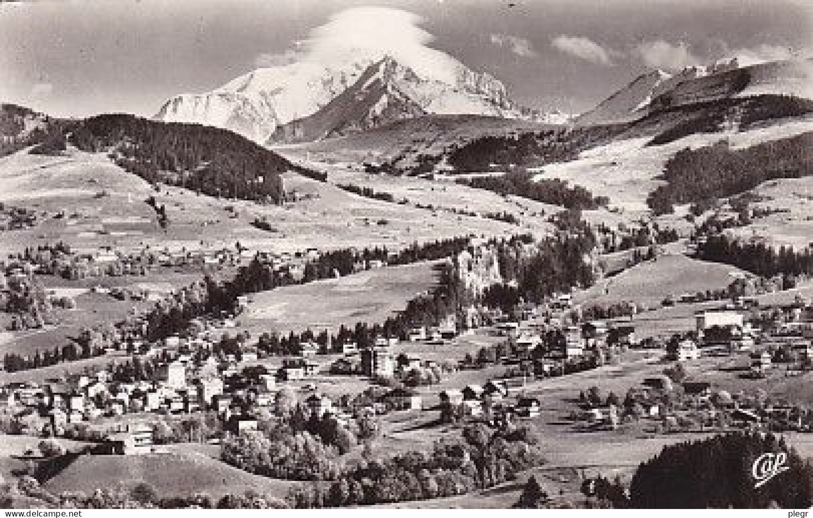 74173 01 05#1+19 - MEGEVE - VUE GENERALE ET LE MONT BLANC - Megève