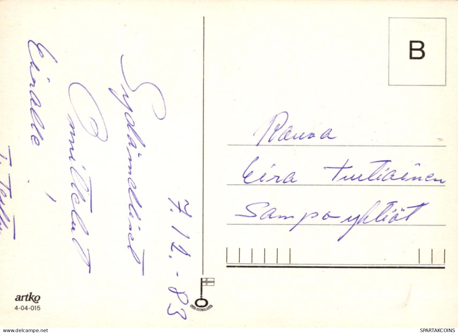 FLORES Vintage Tarjeta Postal CPSM #PAS627.ES - Flores