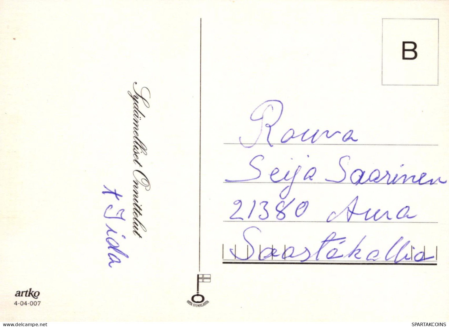 FLORES Vintage Tarjeta Postal CPSM #PAS144.ES - Bloemen