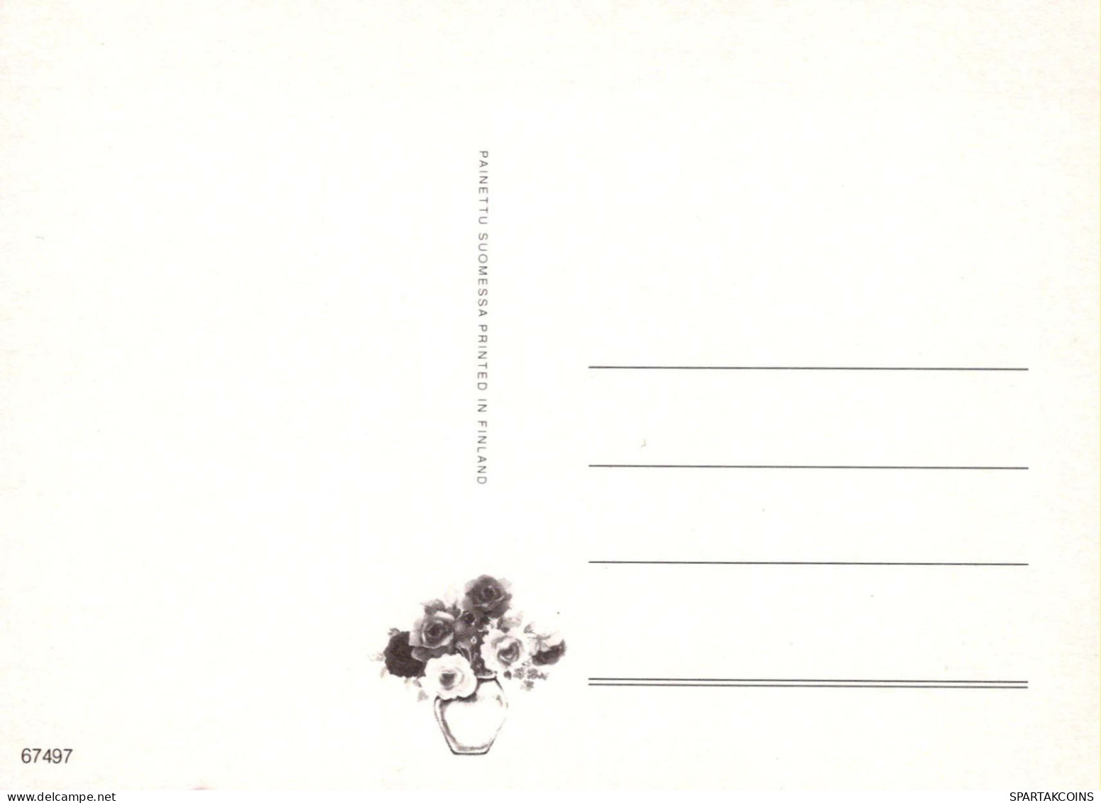 FLORES Vintage Tarjeta Postal CPSM #PAS324.ES - Bloemen